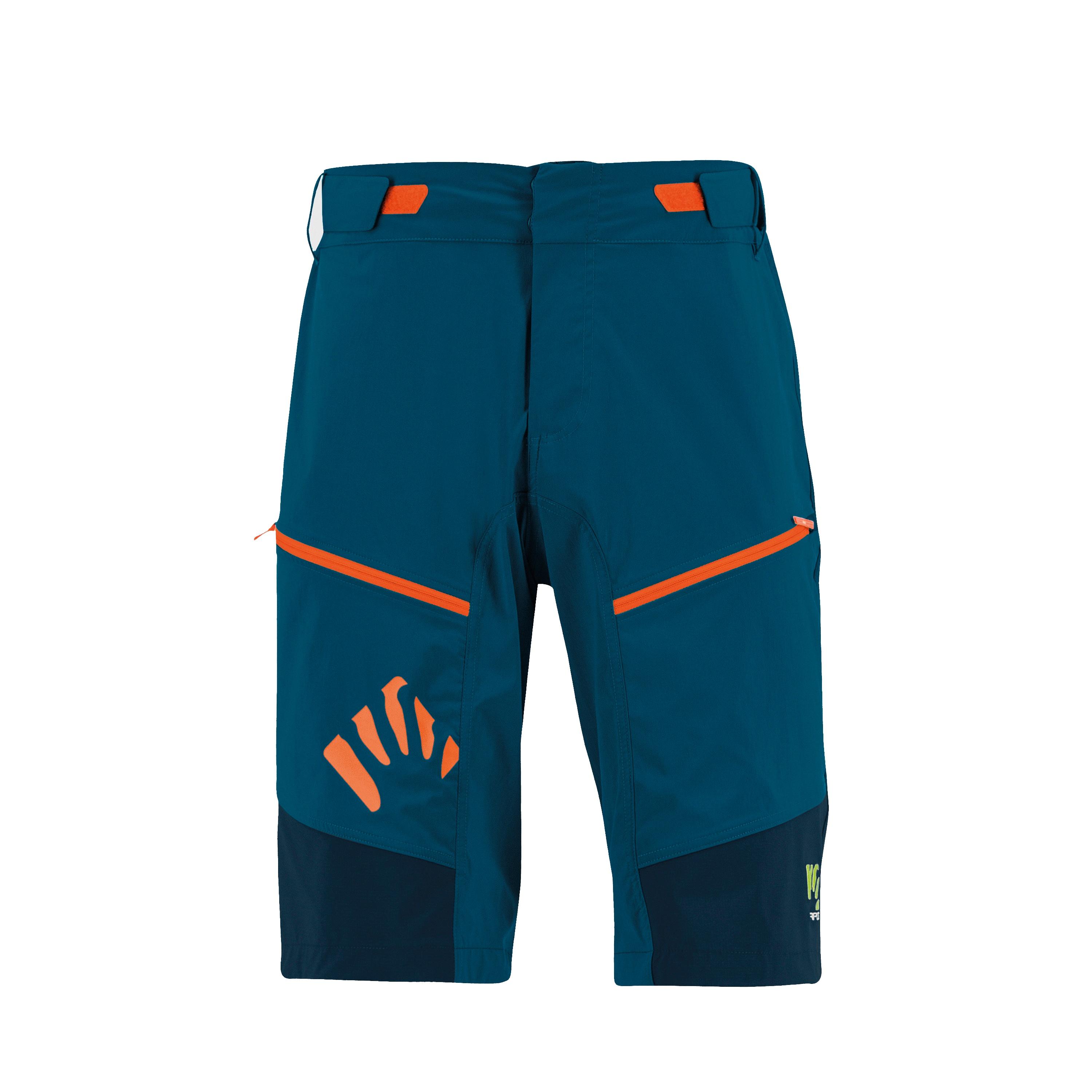Rapid  baggy short - moroccan blue/outer space/tang - karpos