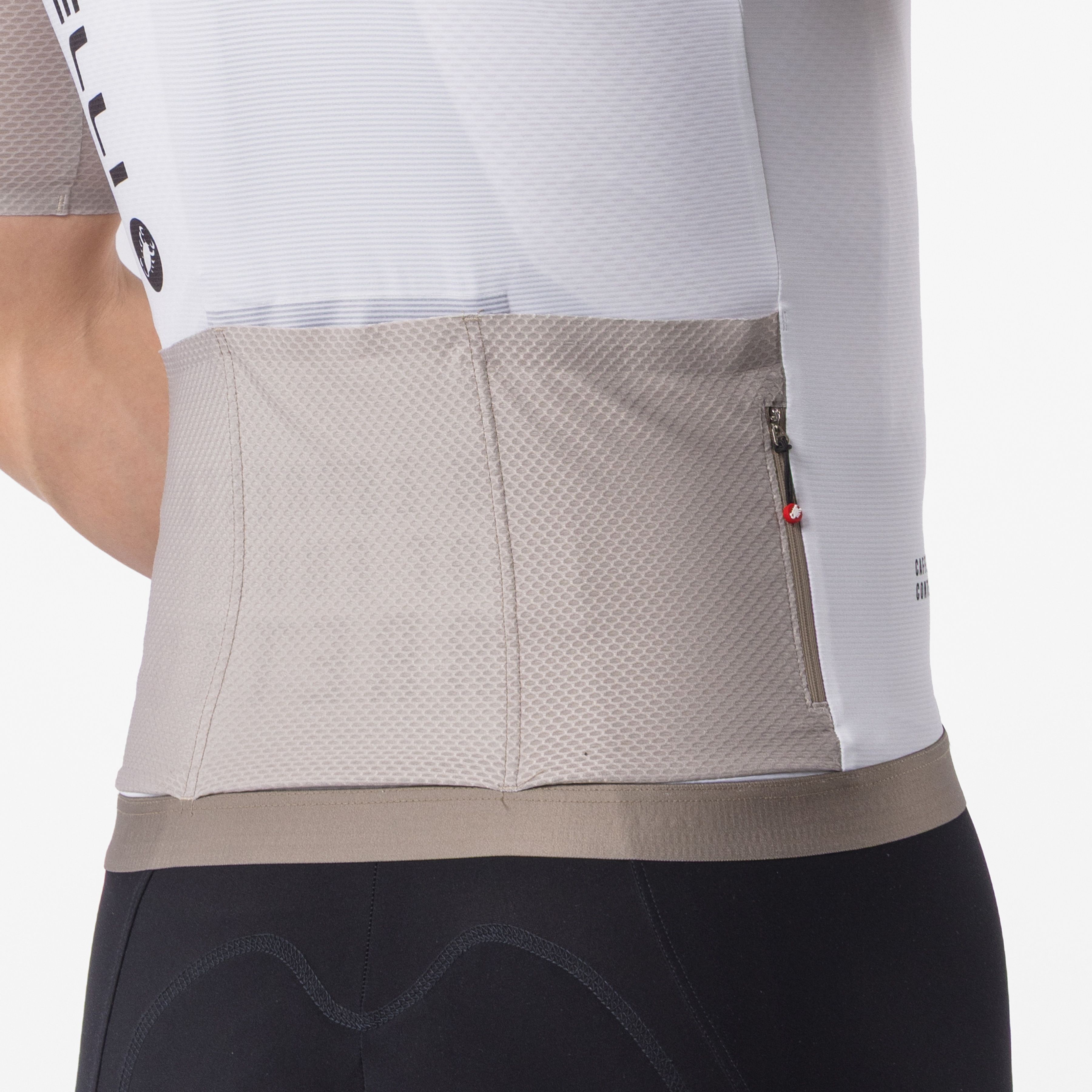 Corretto jersey - ivory/clay-black - castelli