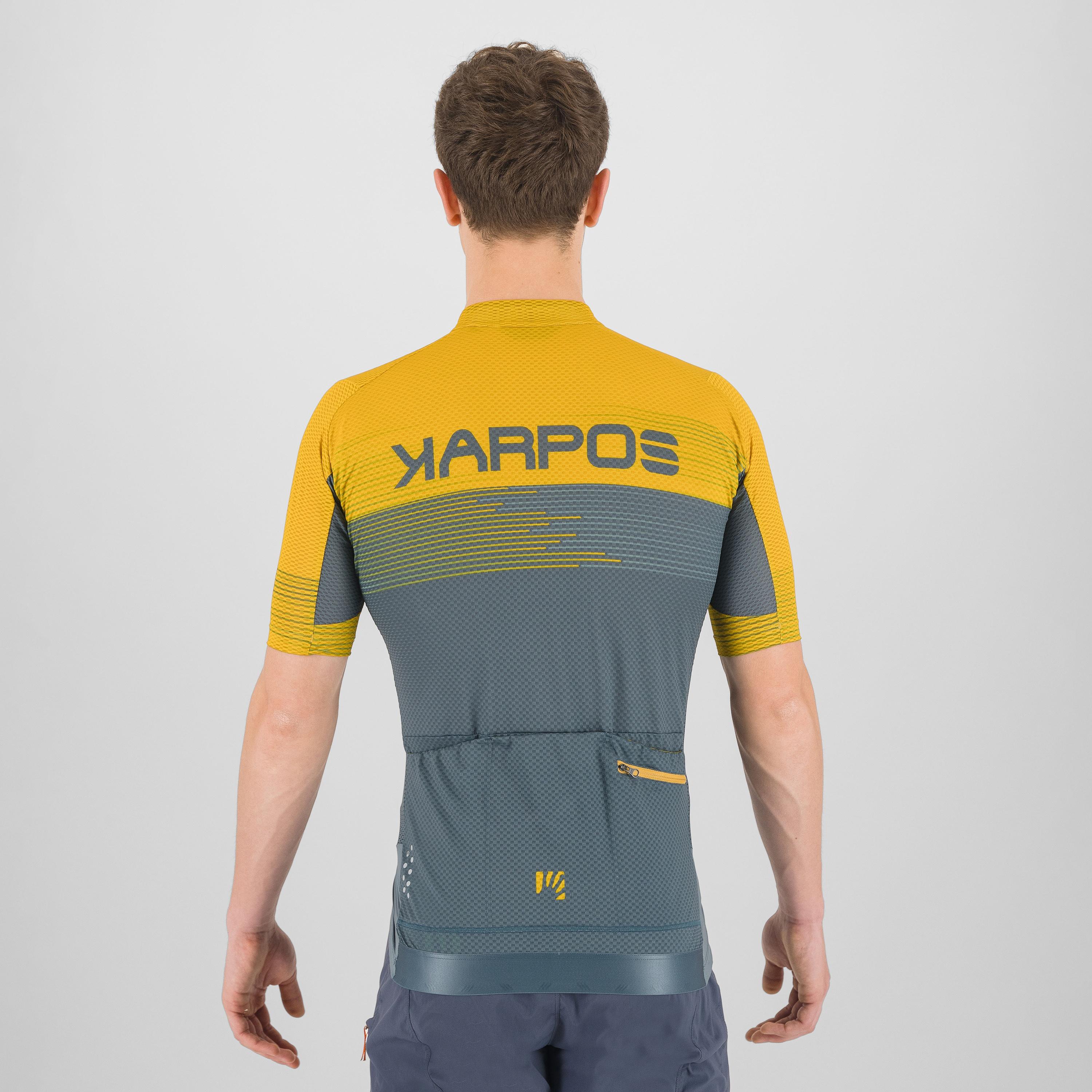 Green fire jersey - north atlantic/lemon curry/dar - karpos