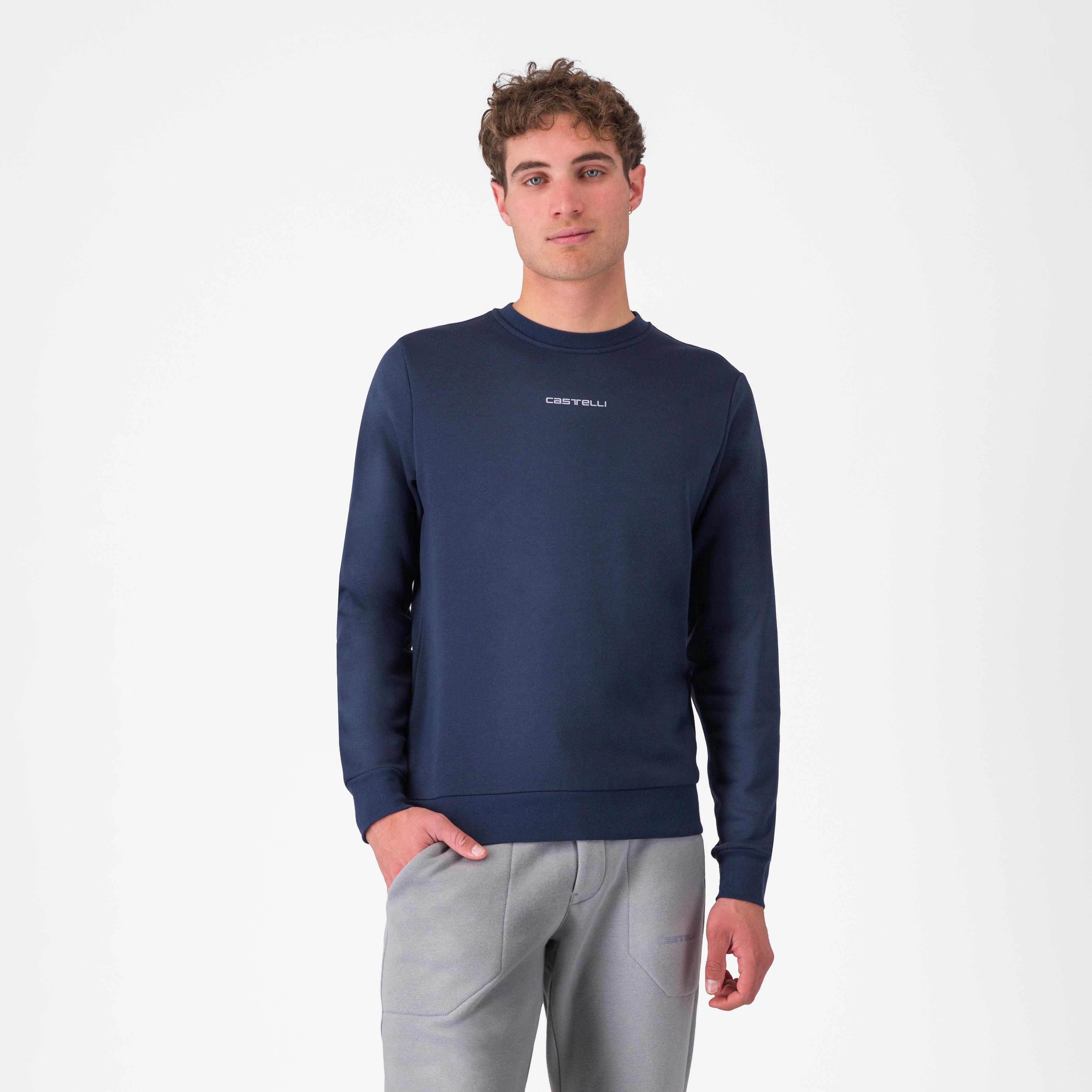 Classico sweatshirt - belgian blue - castelli