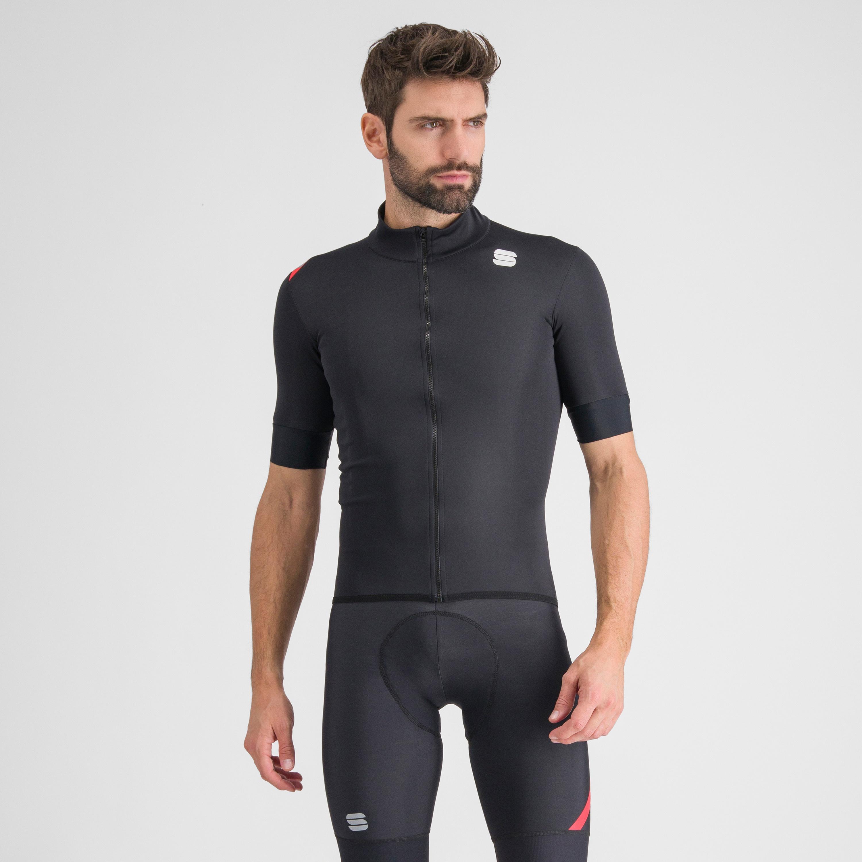 Fiandre light no rain jacket short sleeve - black - sportful