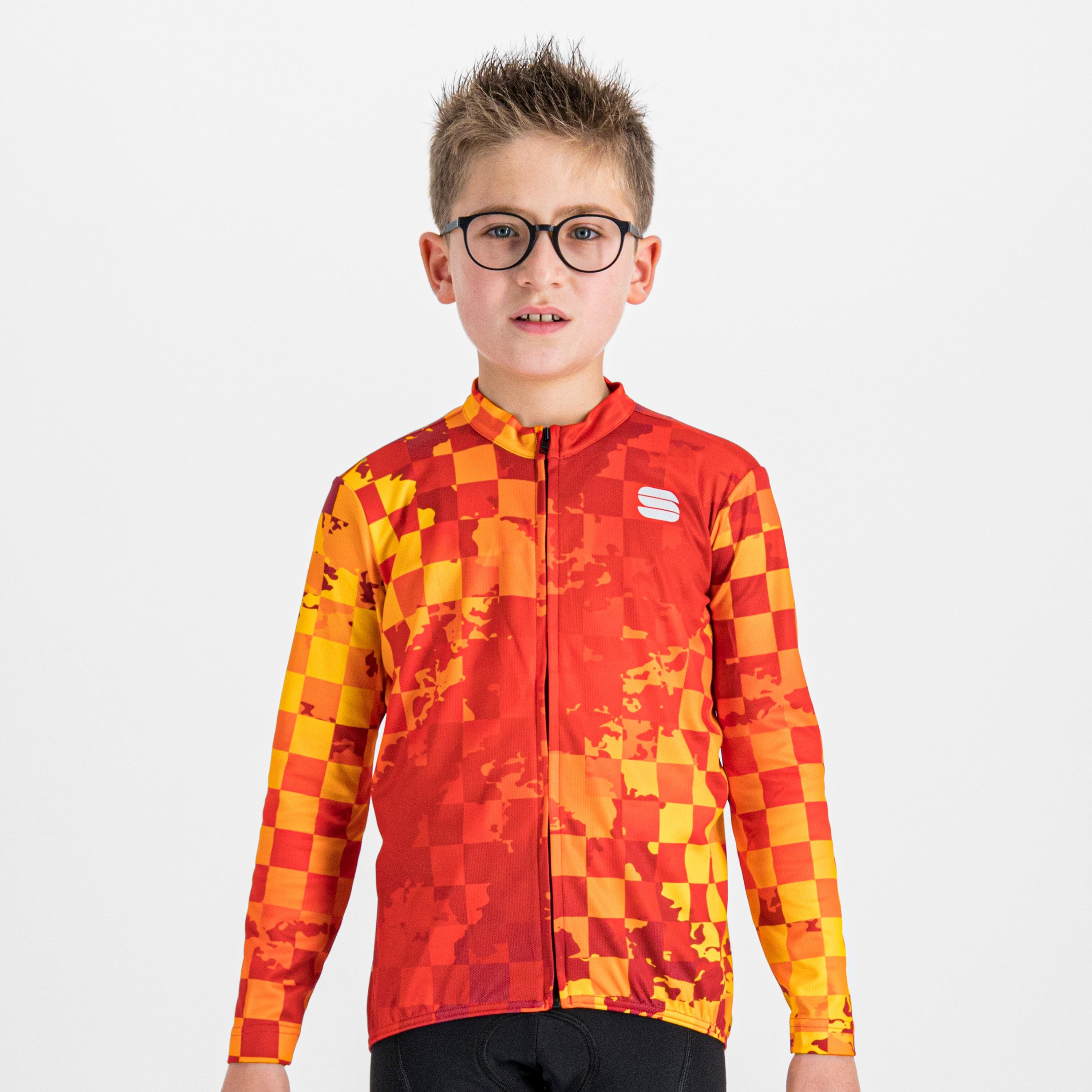 Kid th jersey - chili red - sportful