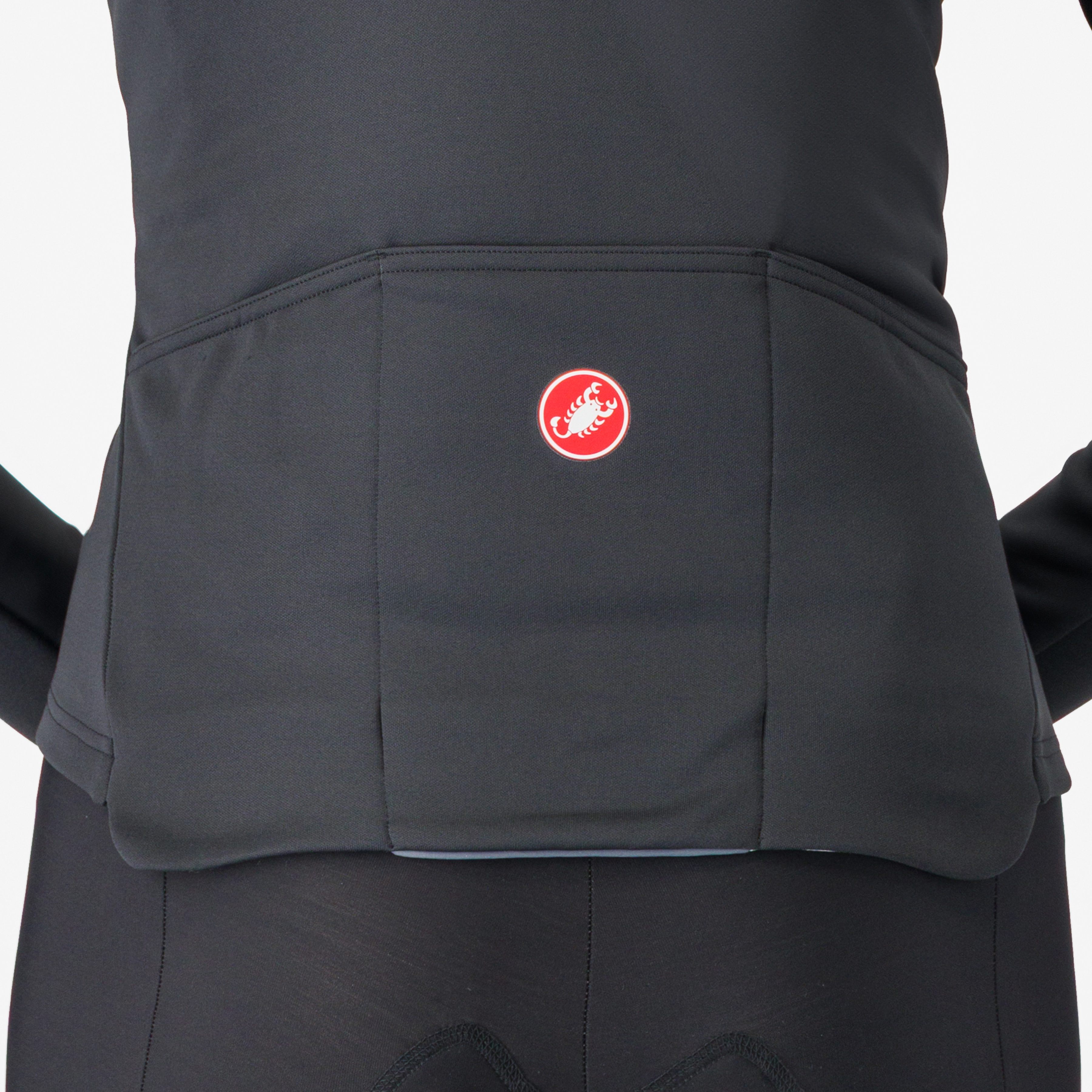 Sinergia 2 jersey fz - light black/white - castelli
