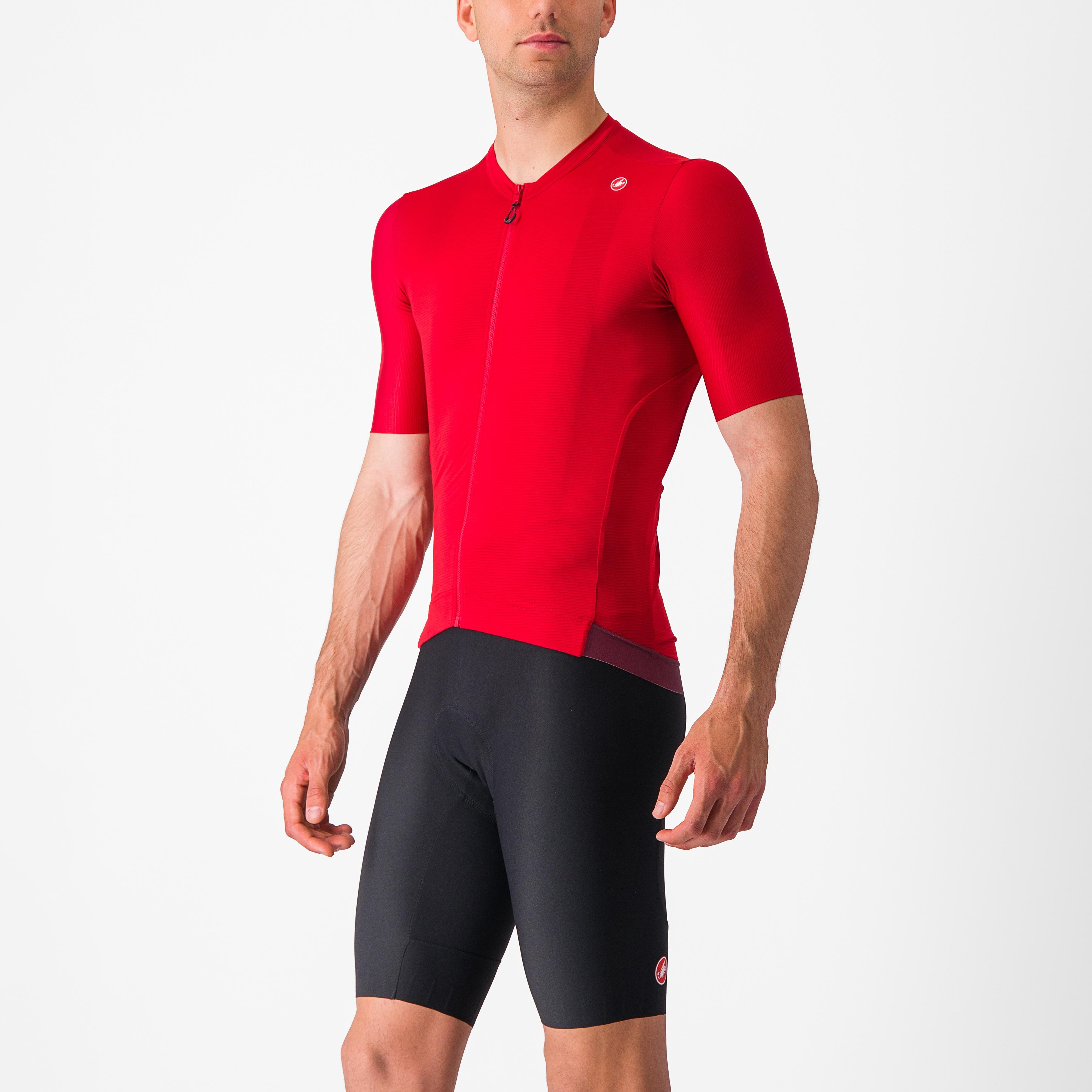 Espresso jersey - rich red/deep bordeaux - castelli