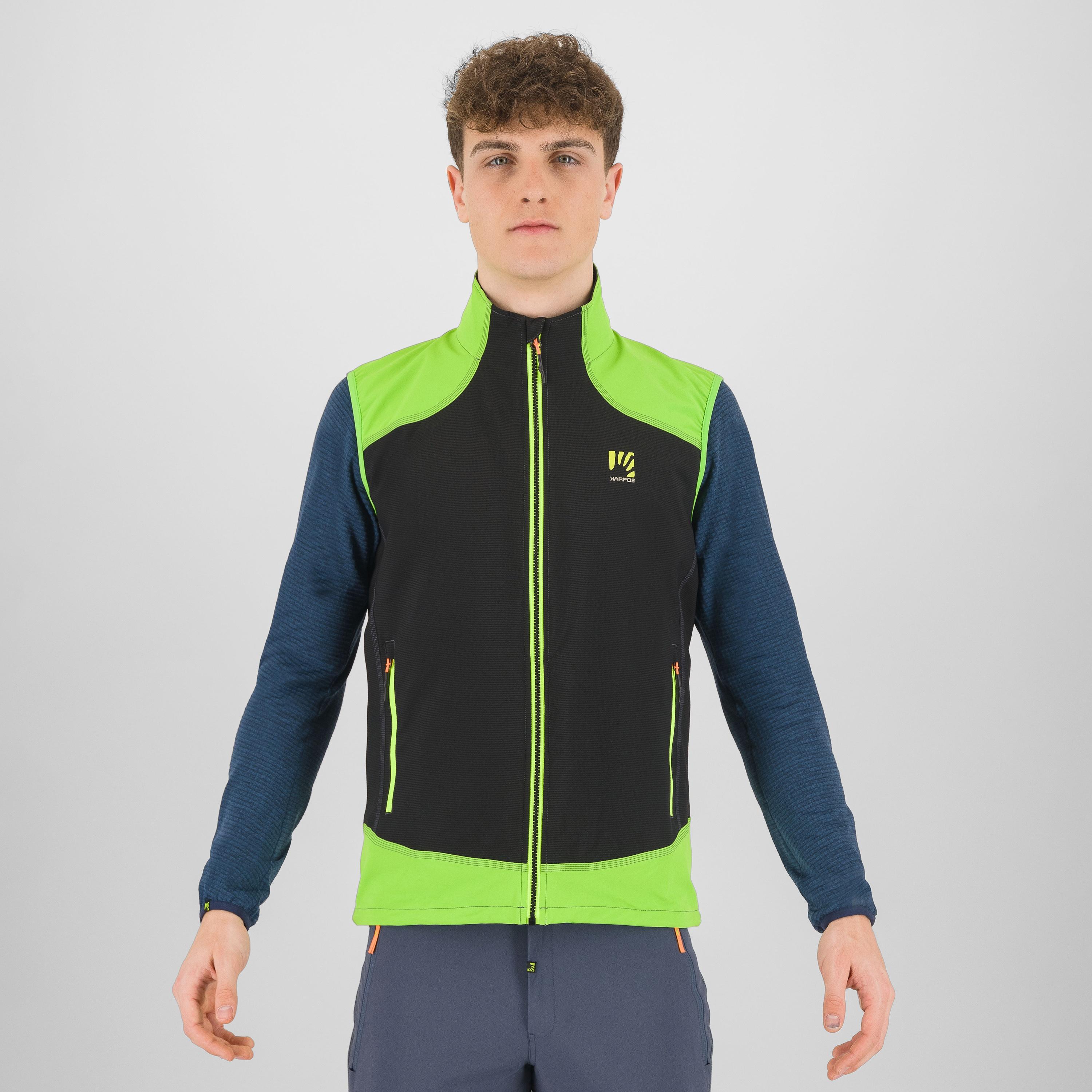 Parete vest - black/jasmine green - karpos
