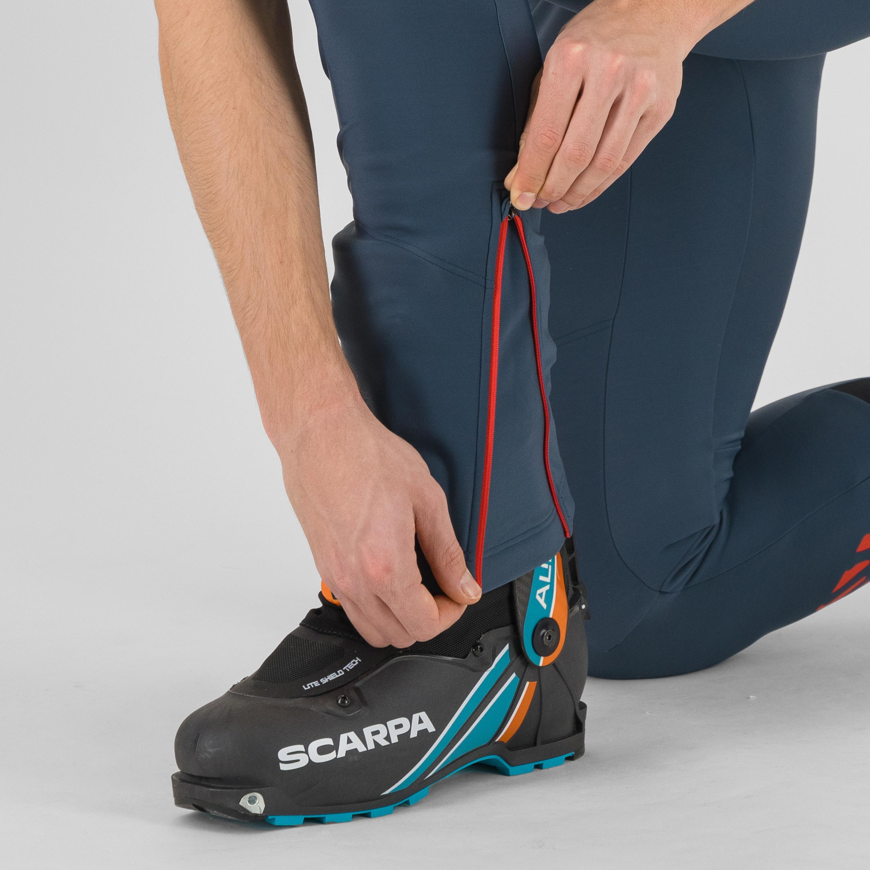 Alagna evo pant - midnight/stargazer/fiery red - karpos
