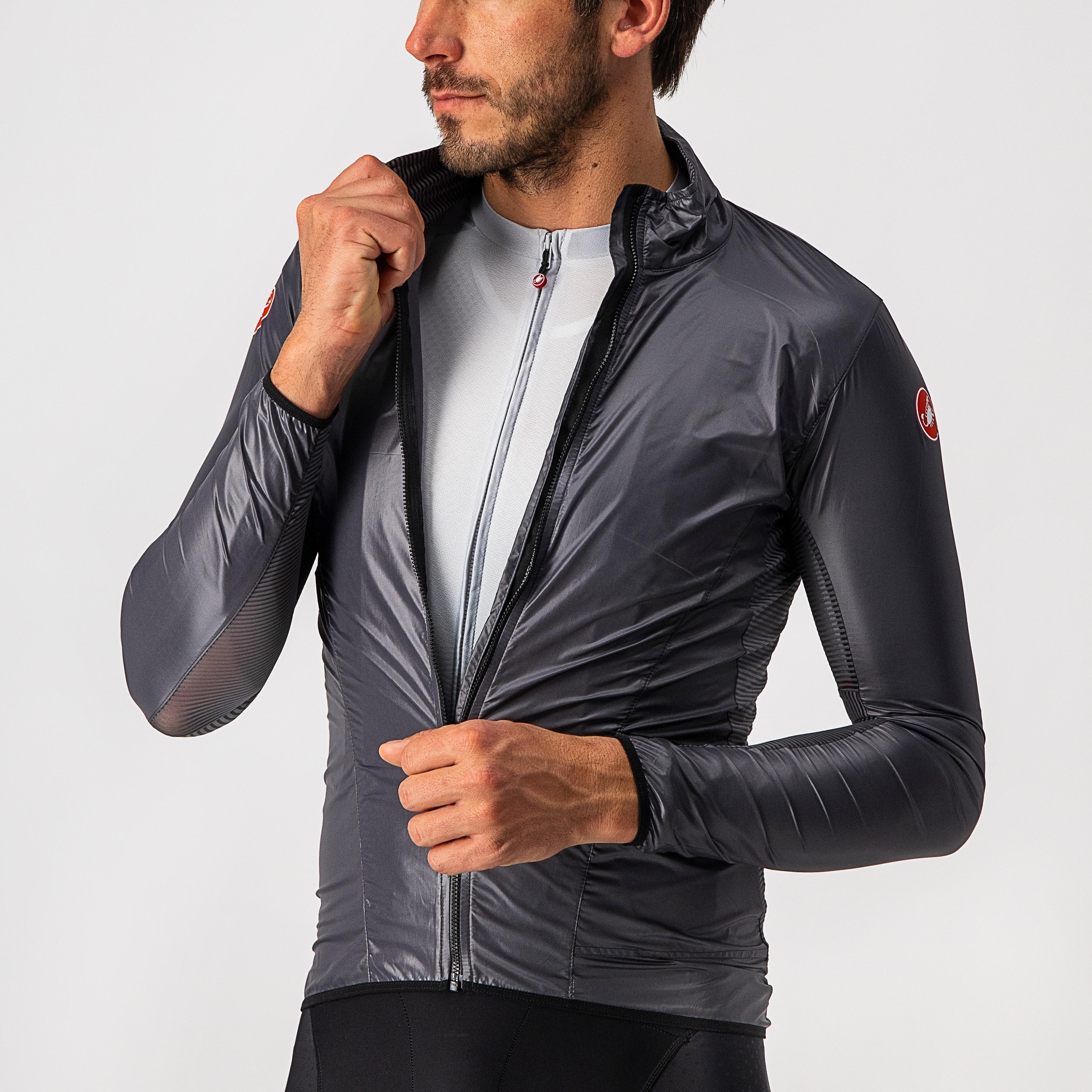 Aria shell jacket - dark gray - castelli