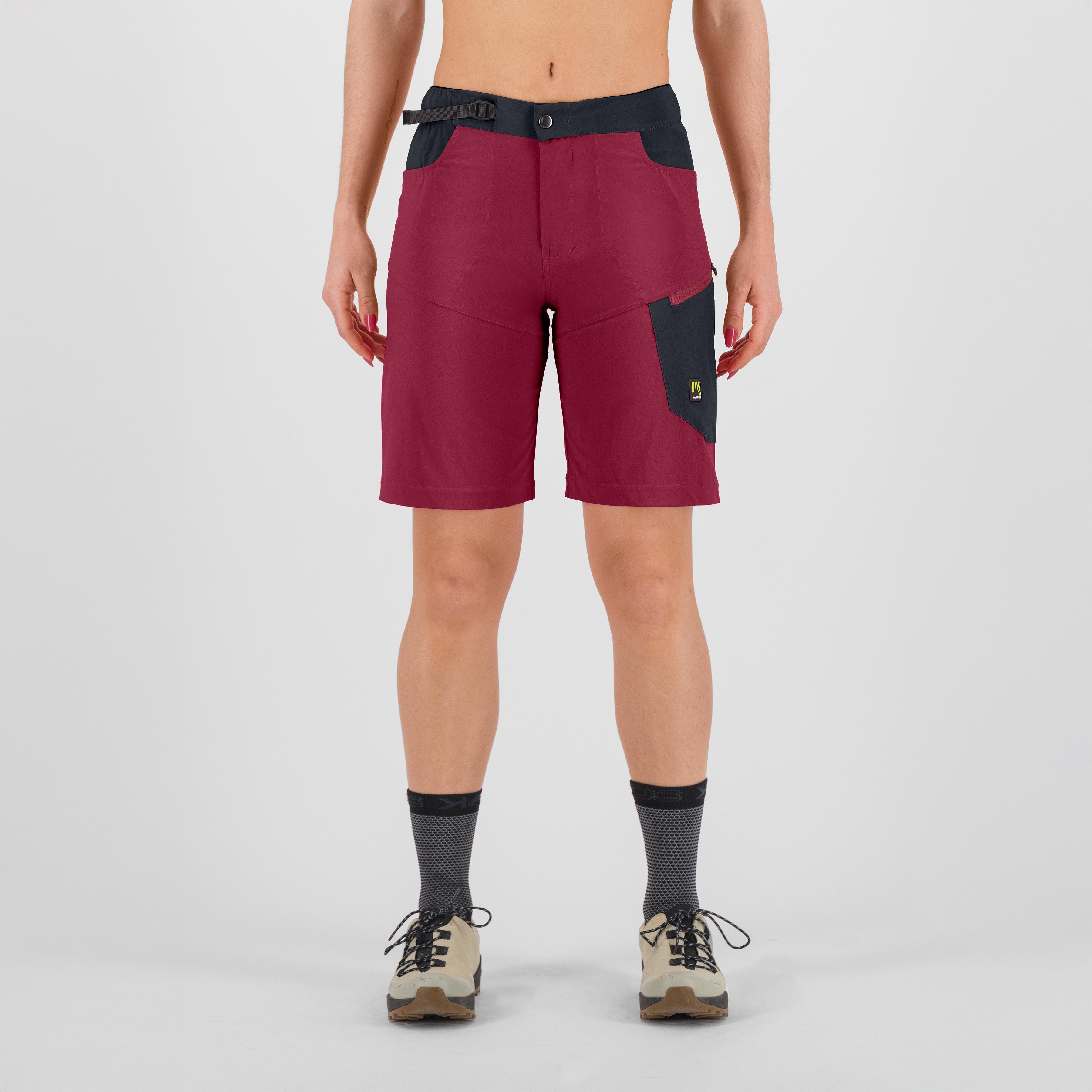 Nago w shorts - beet red/vulcan - karpos