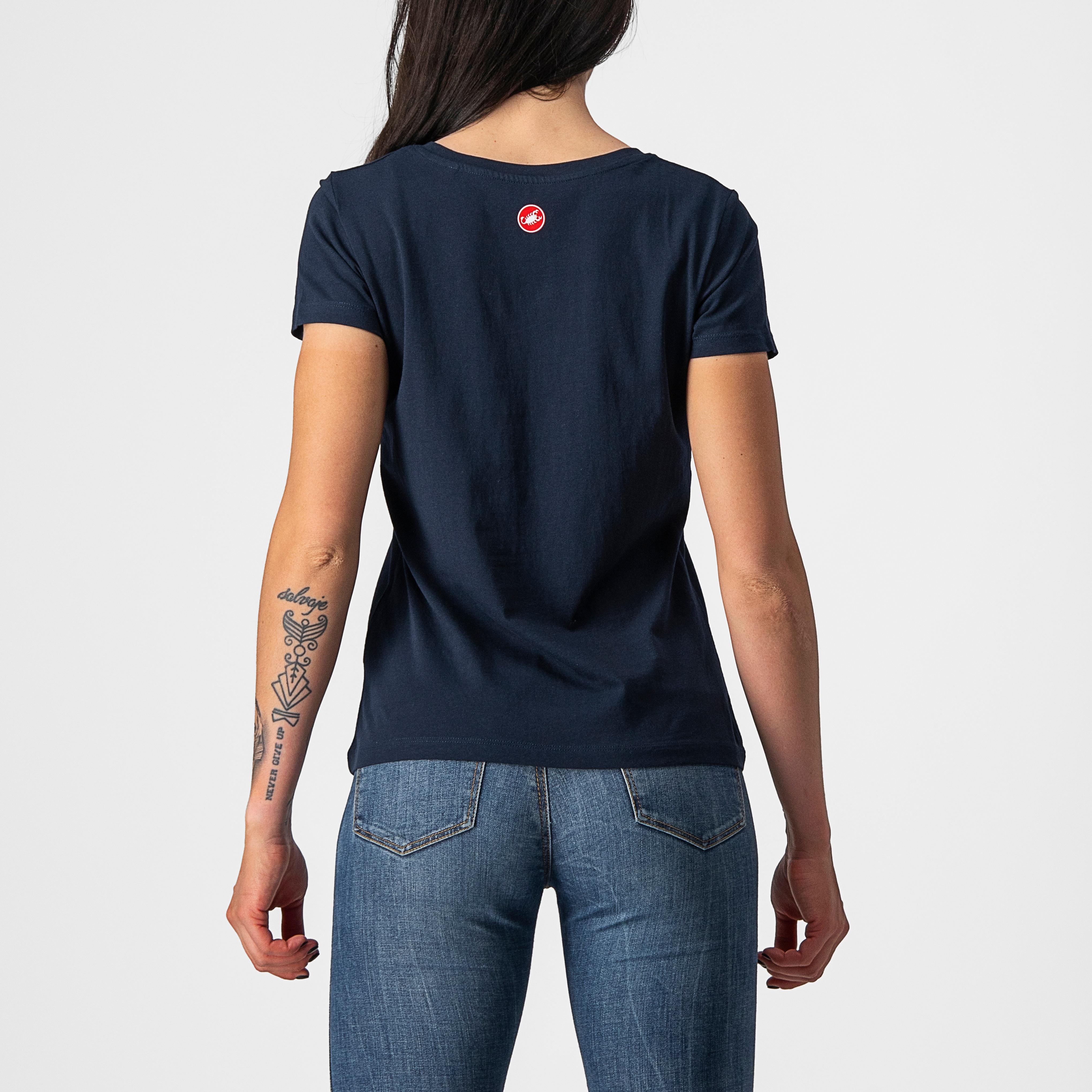 Bellagio tee - savile blue/sky light - castelli