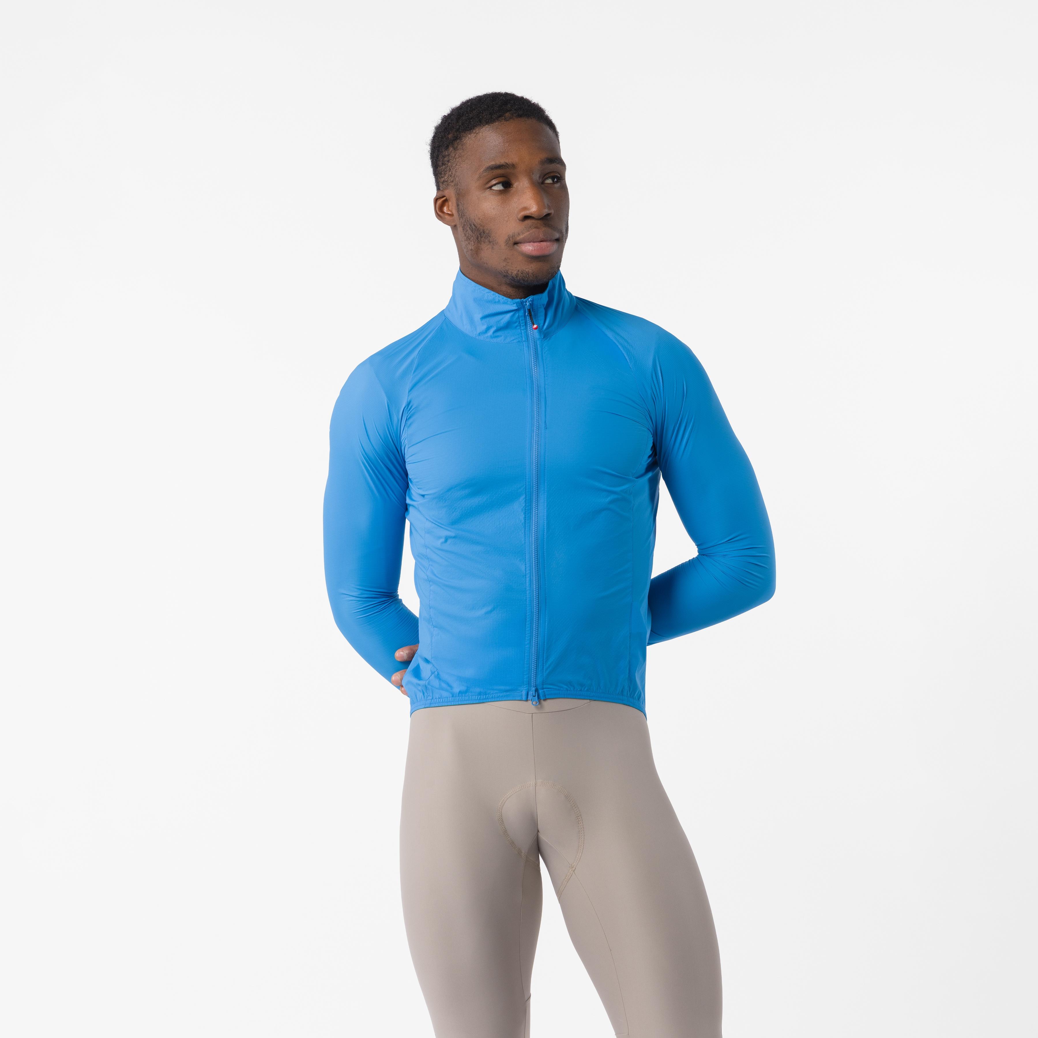 Transition air jacket - blue circuit - castelli