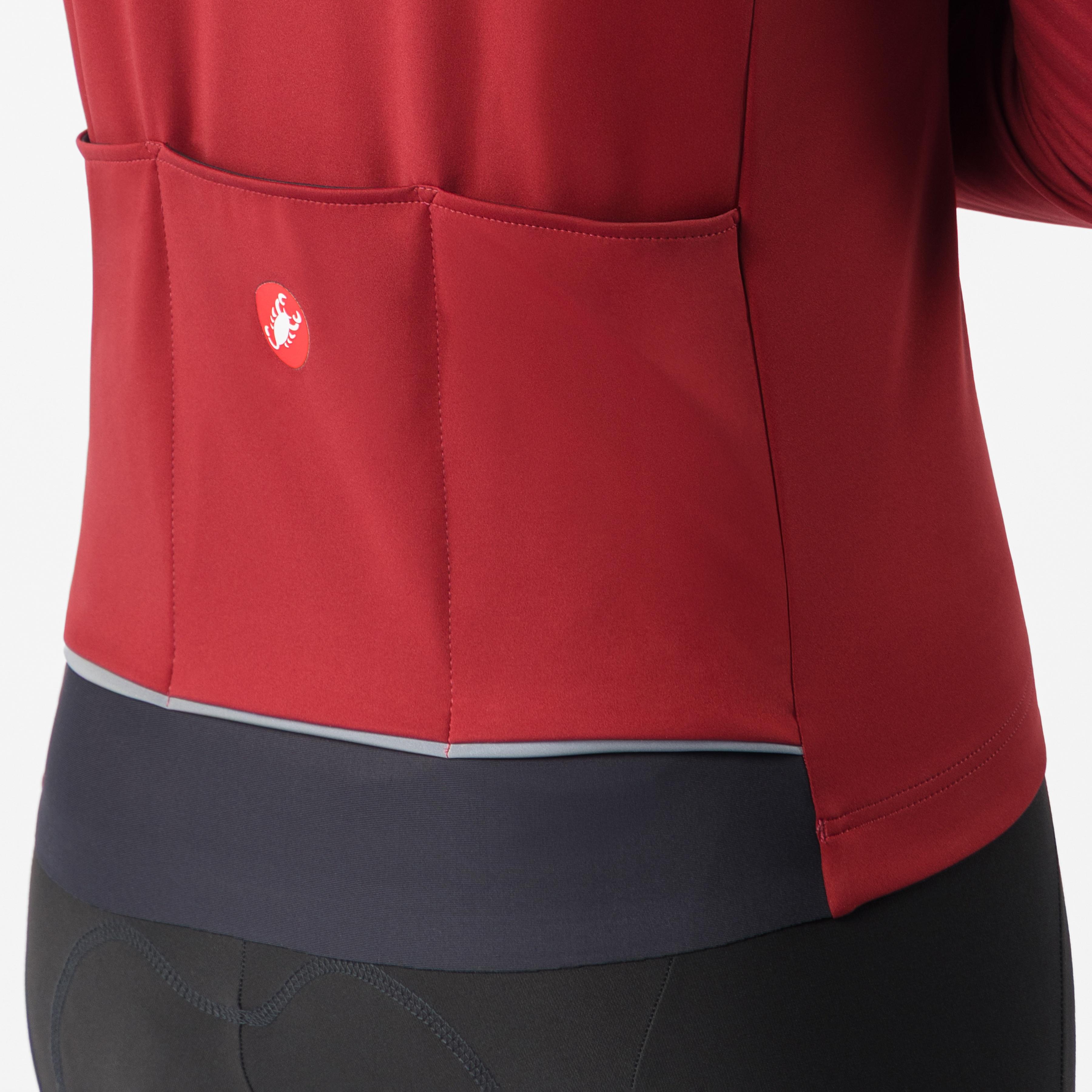 Alpha 150 w jacket - garnet/black - castelli