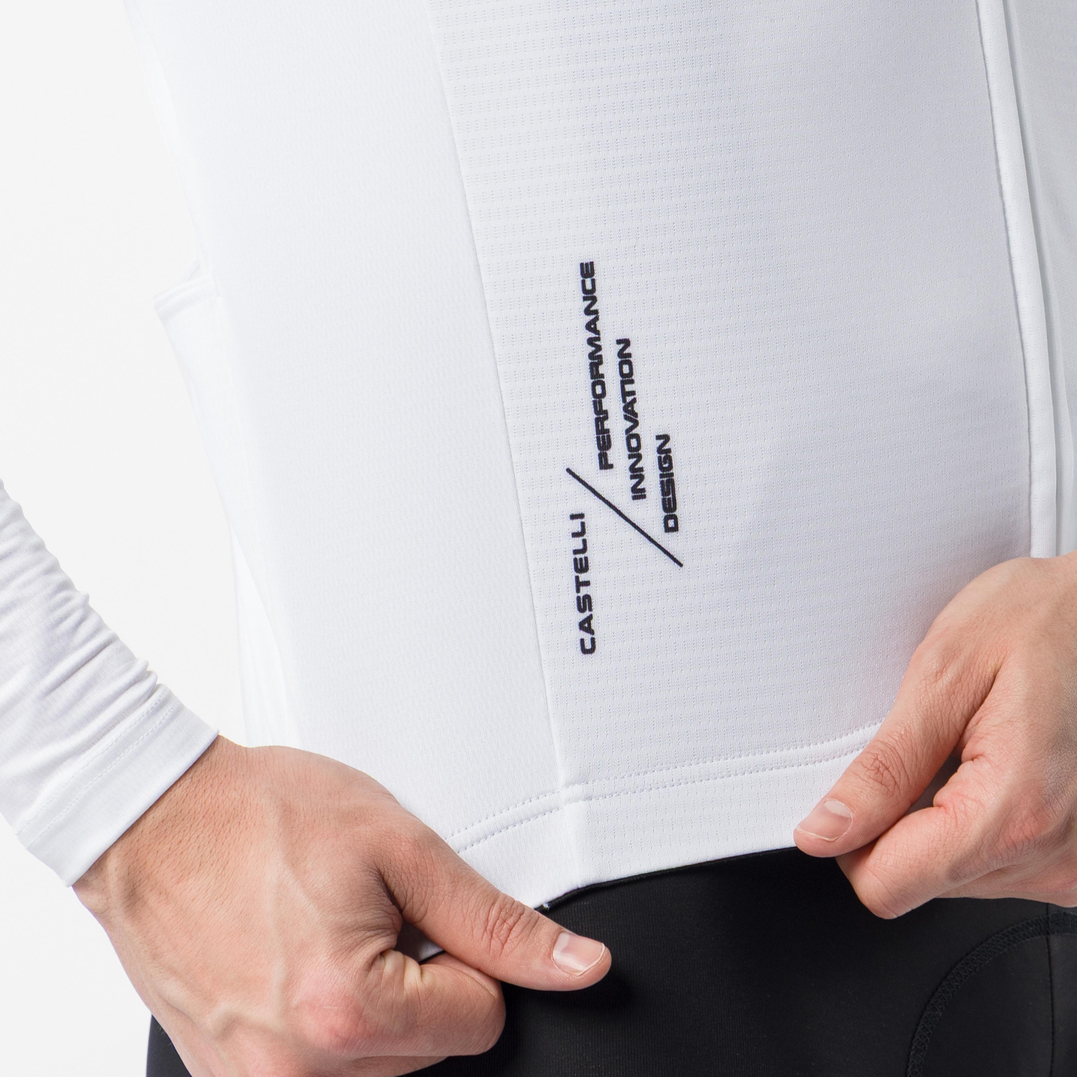 Quadro thermal jersey - ivory/black - castelli