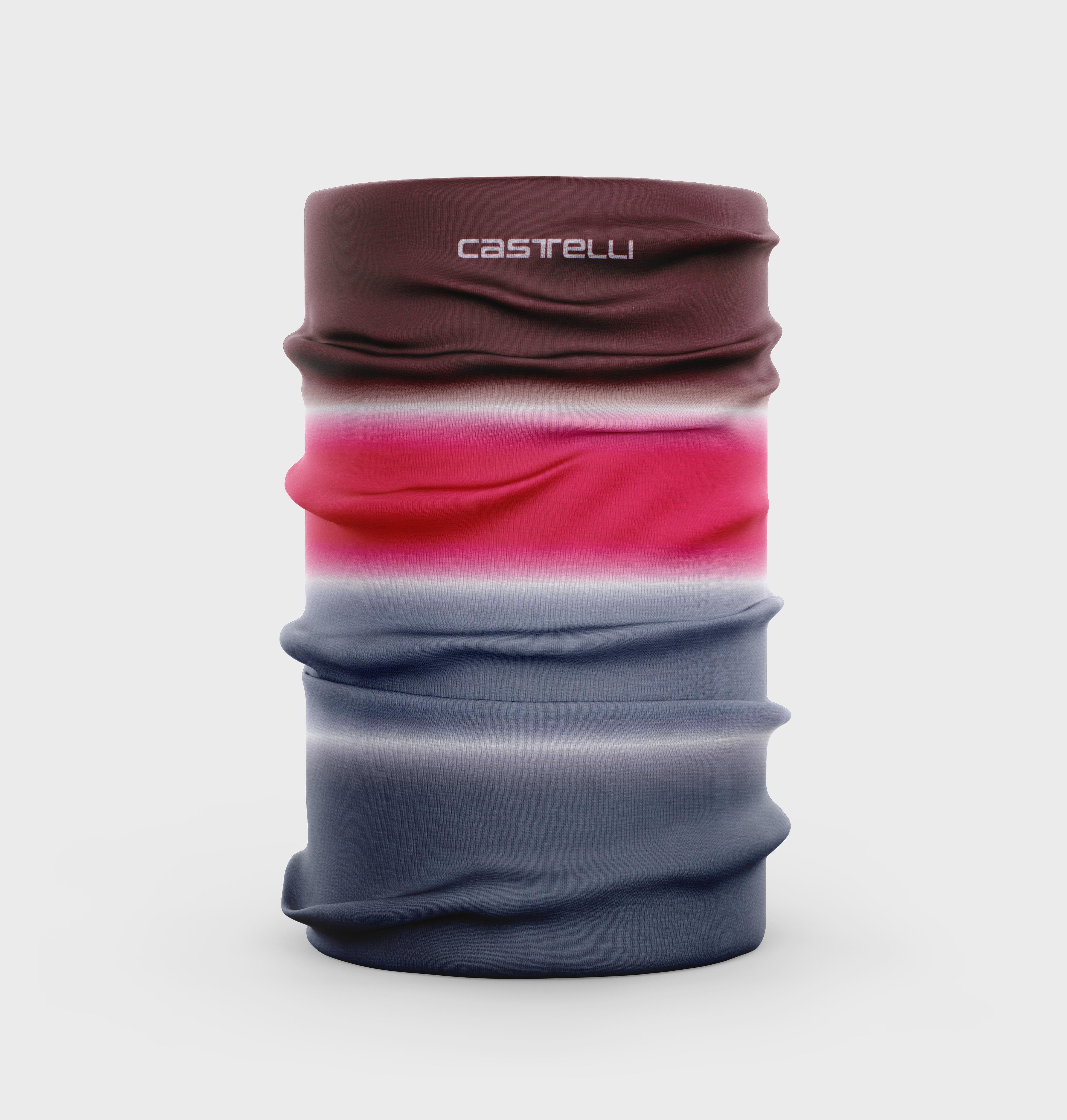 Light w head thingy - light steel blue/bordeaux - castelli