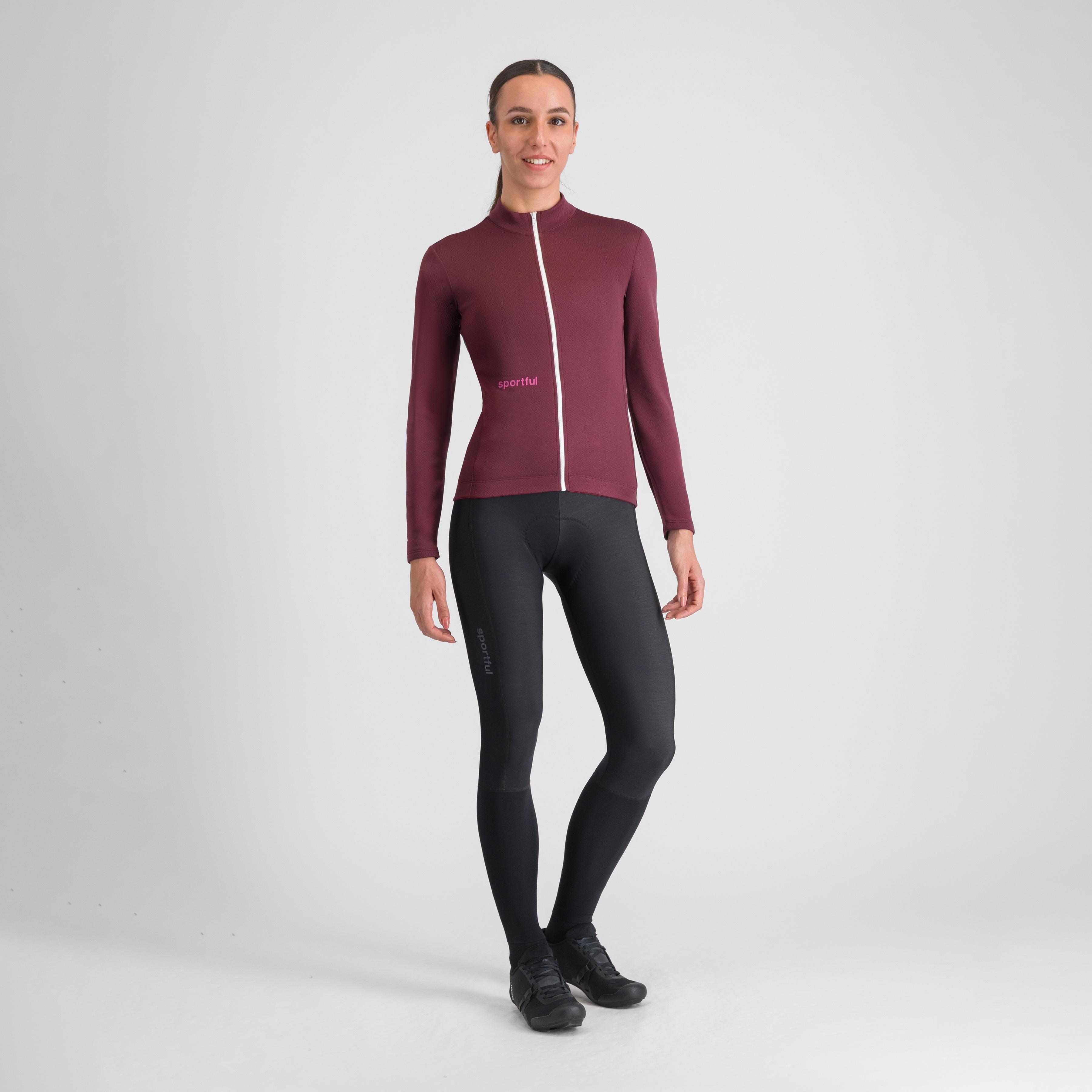 Classic w thermal jersey - deep bordeaux - sportful