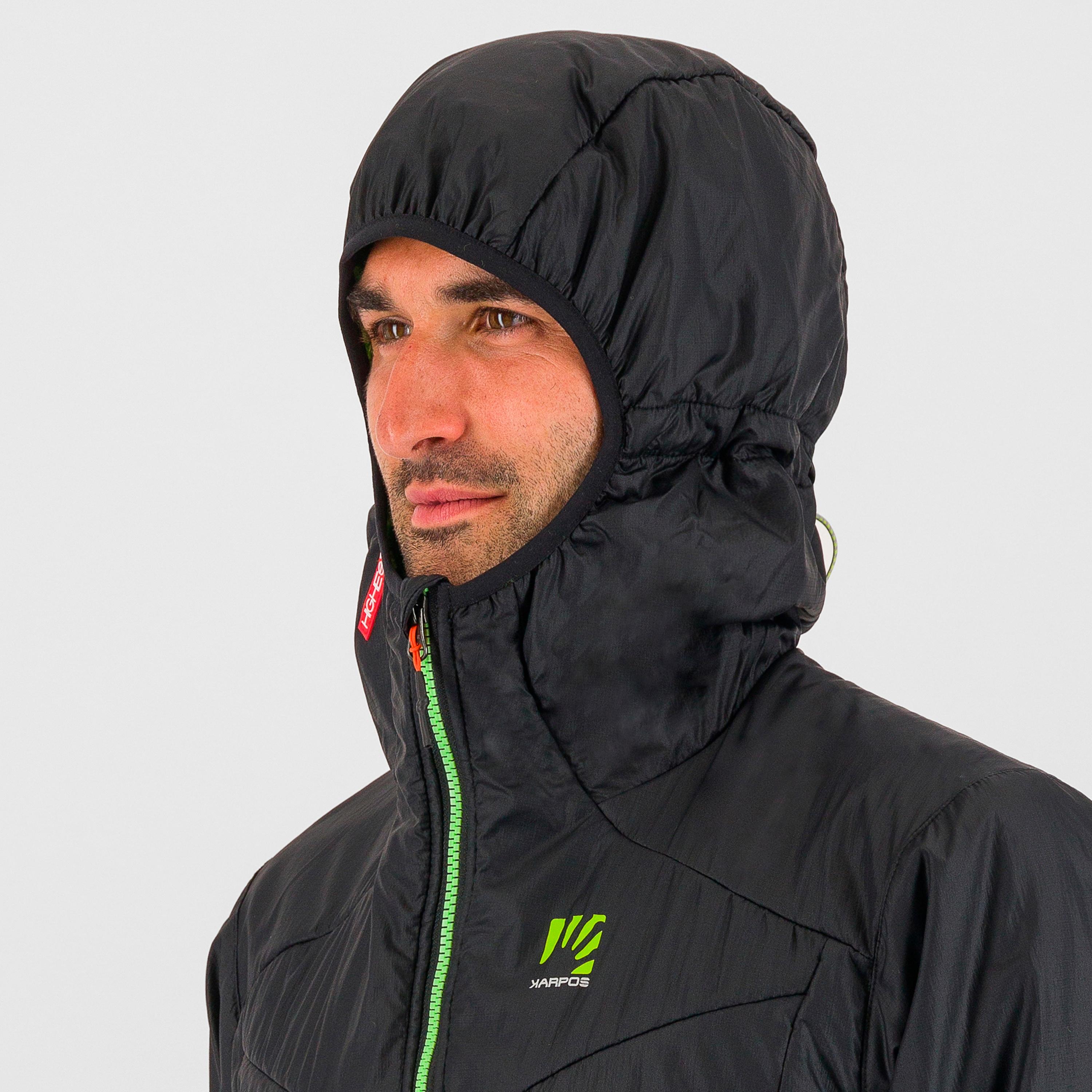 K-performance hybrid jacket - black/jasmine green - karpos