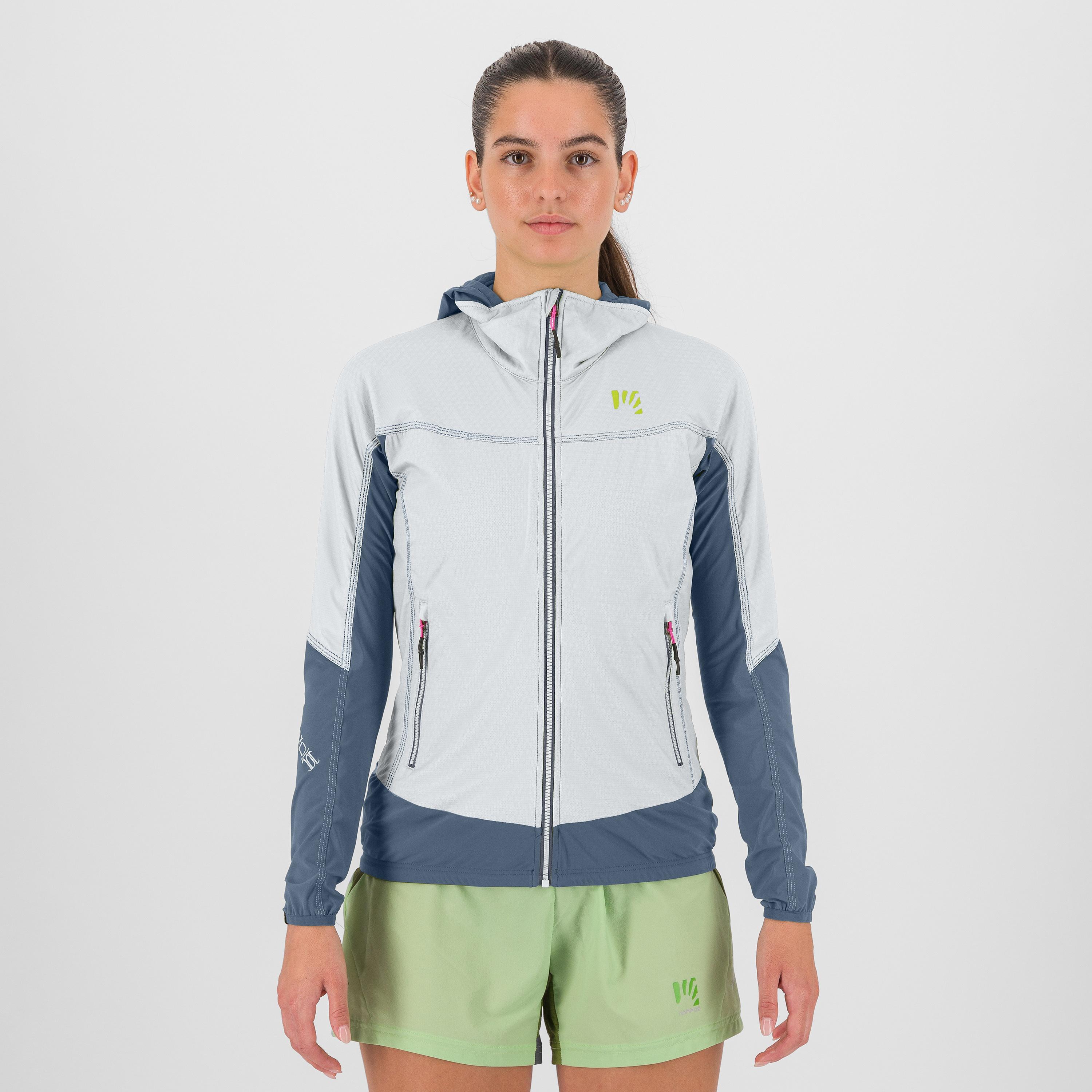 Lavaredo w jacket - skywriting/ombre blue - karpos