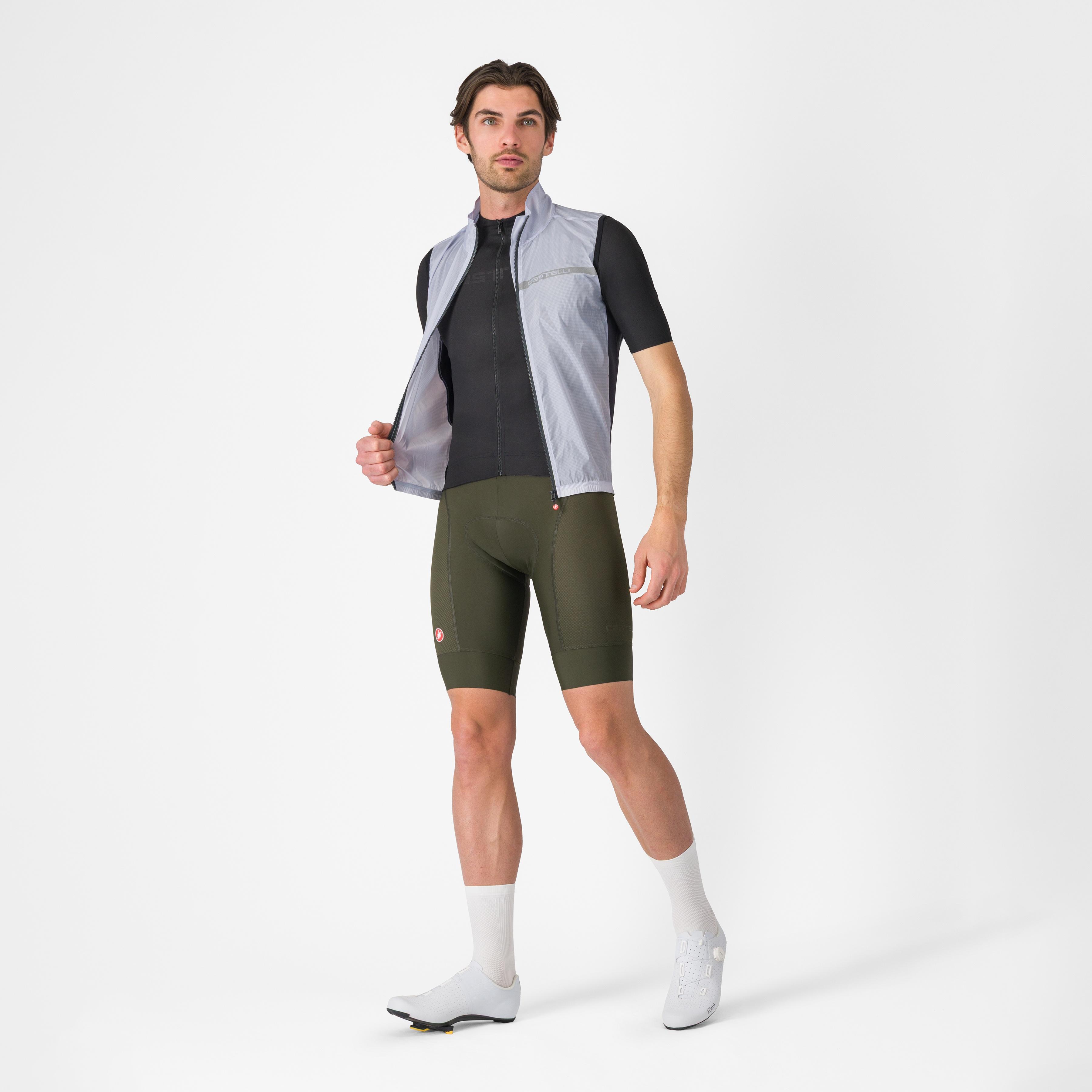 Squadra stretch vest - silver gray/dark gray - castelli
