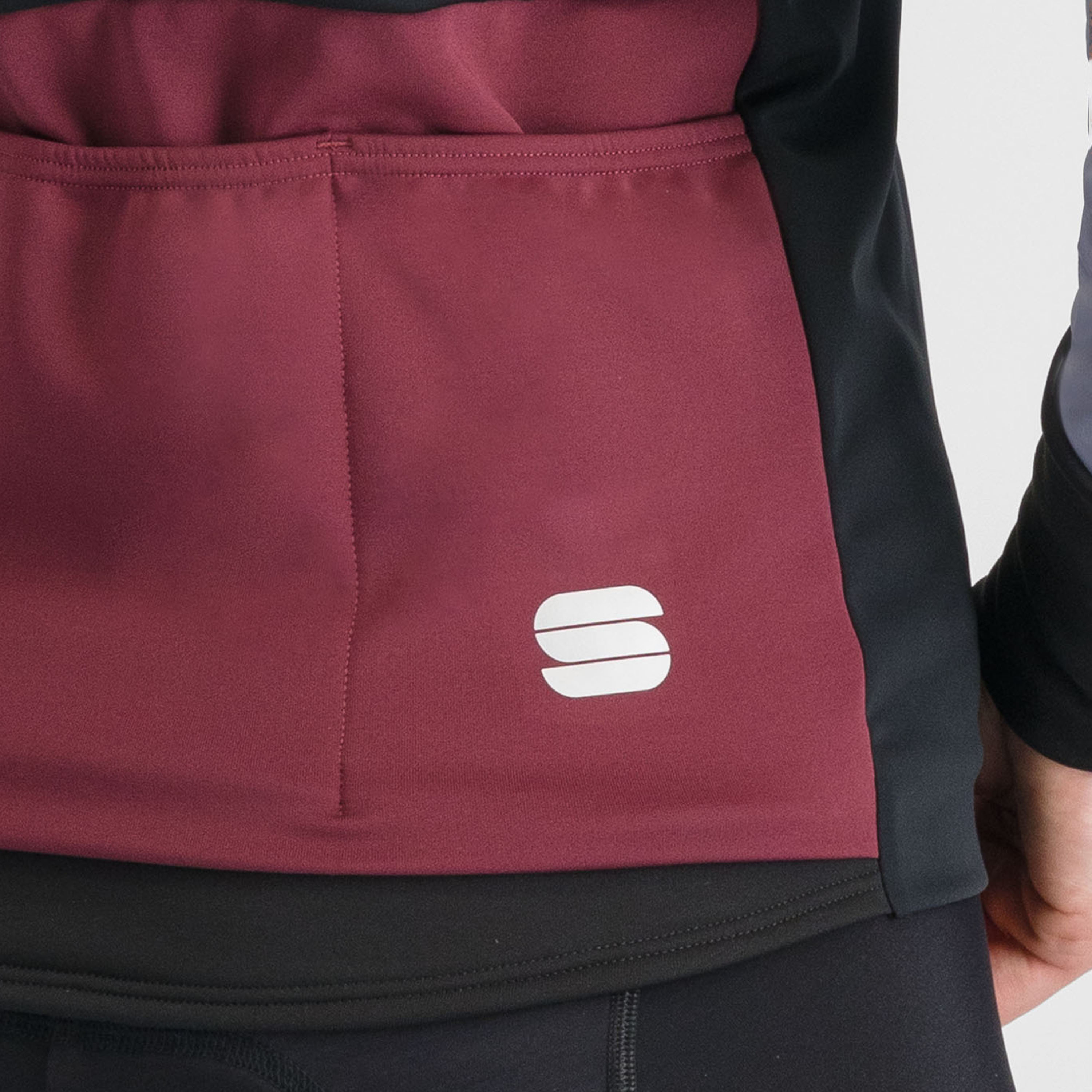 Supergiara w jacket - black cement violet - sportful