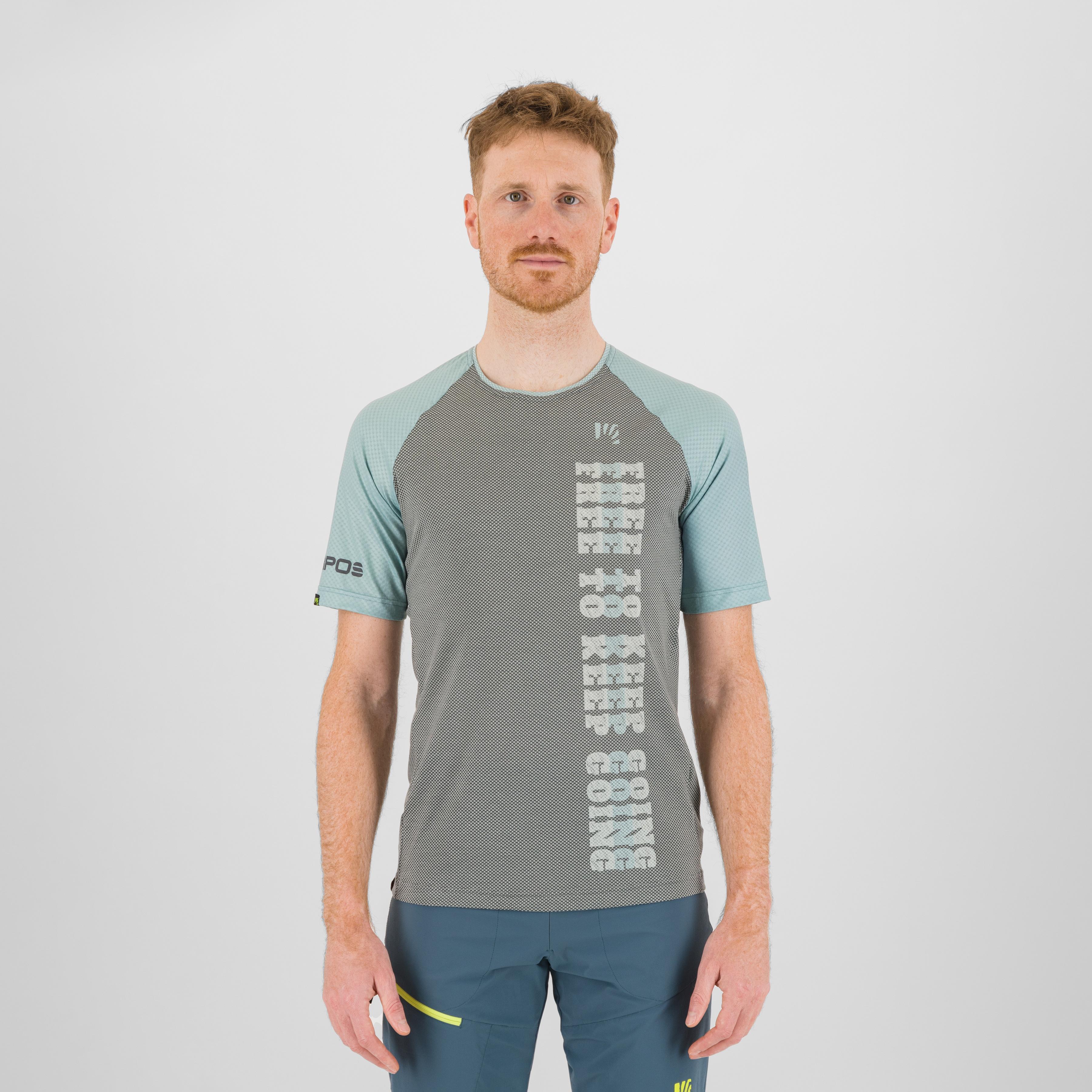Moved evo jersey - urban/mineral blue - karpos