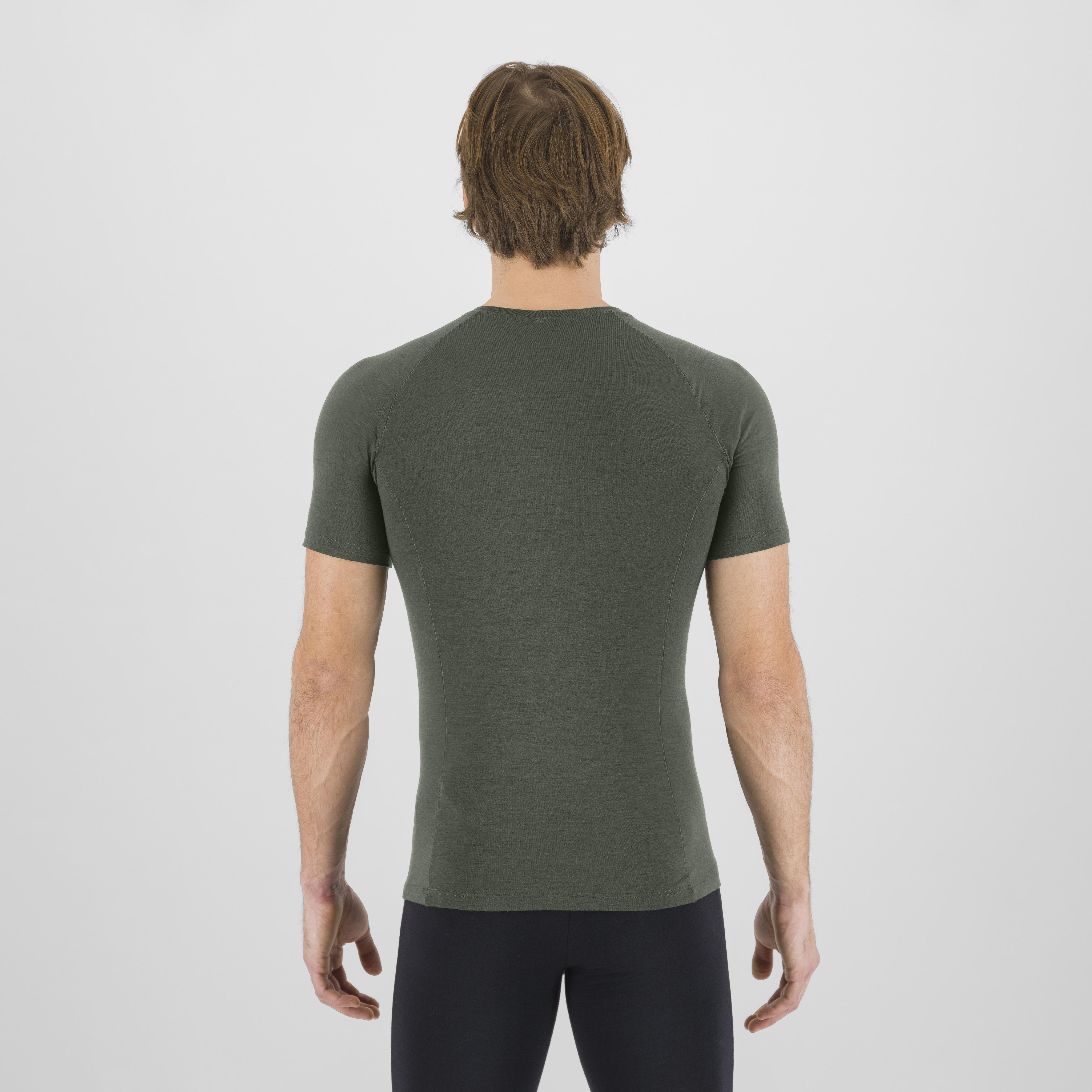 Dinamico merino 130 t-shirt - castor - karpos