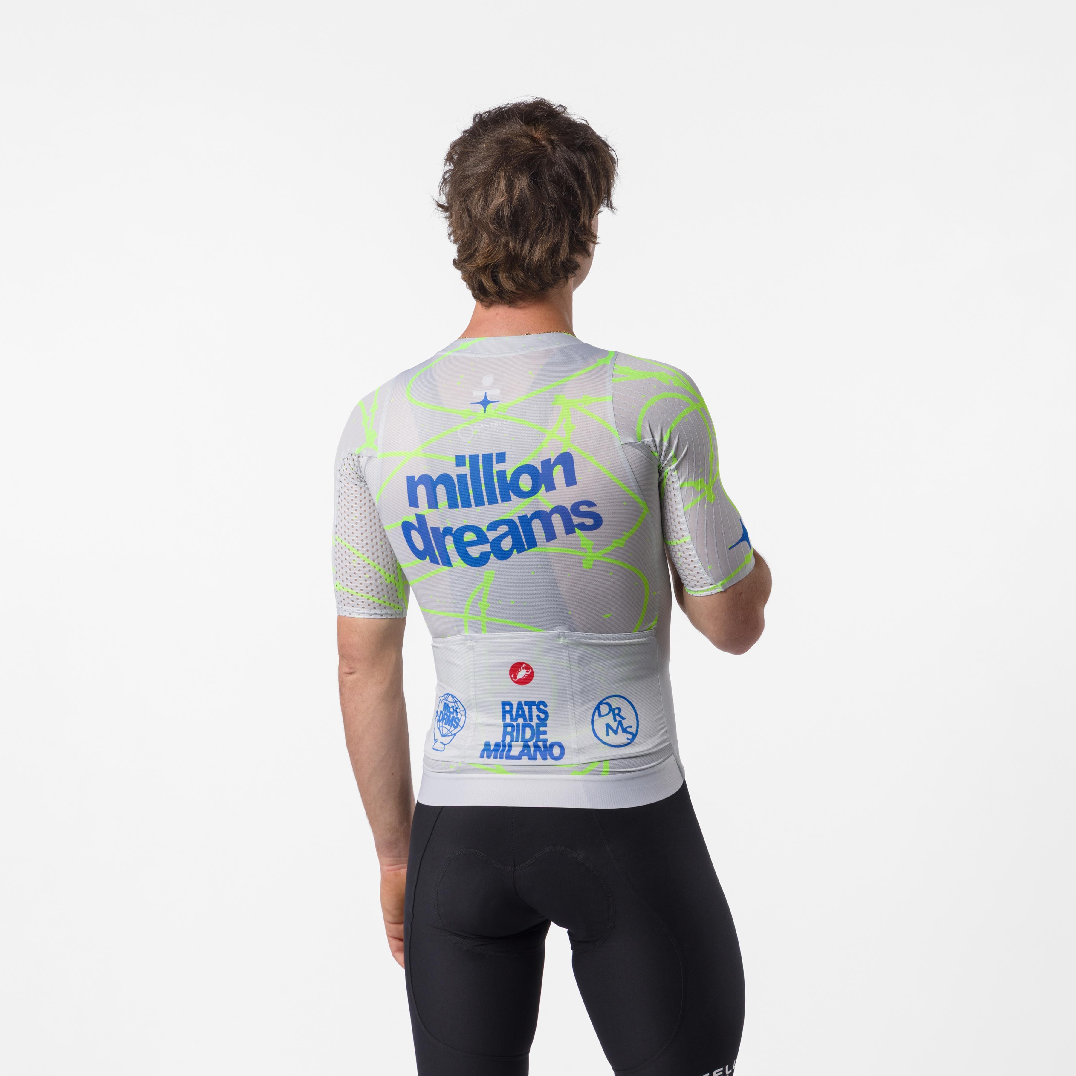 Aero race 8 jersey - million dreams primitive - castelli