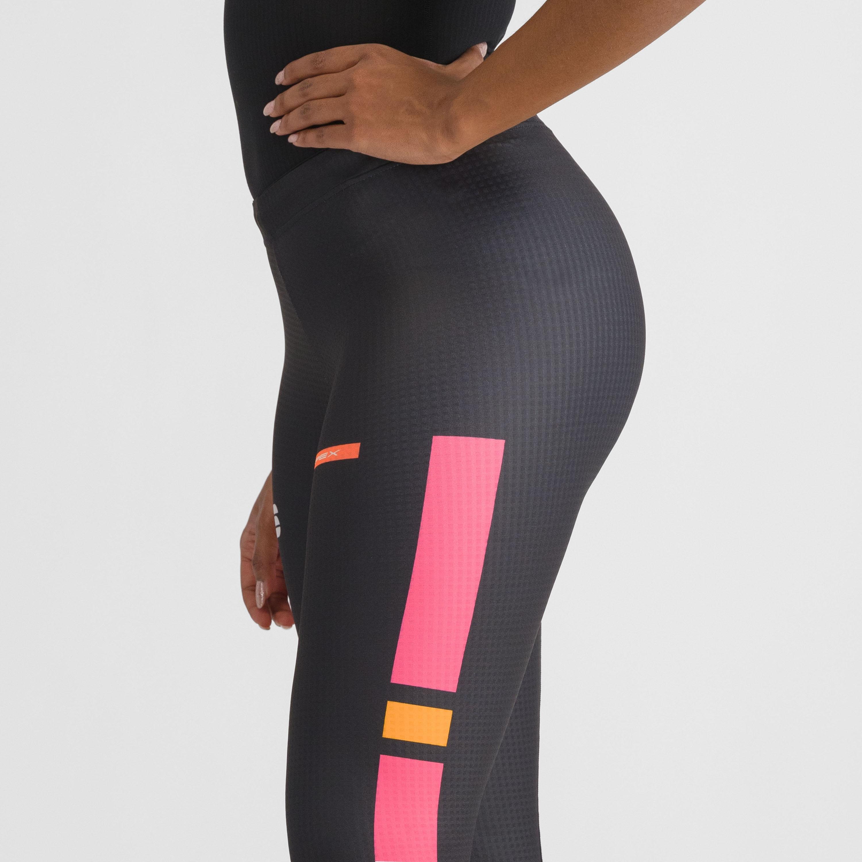 Apex w tight - black/raspberry pink - sportful