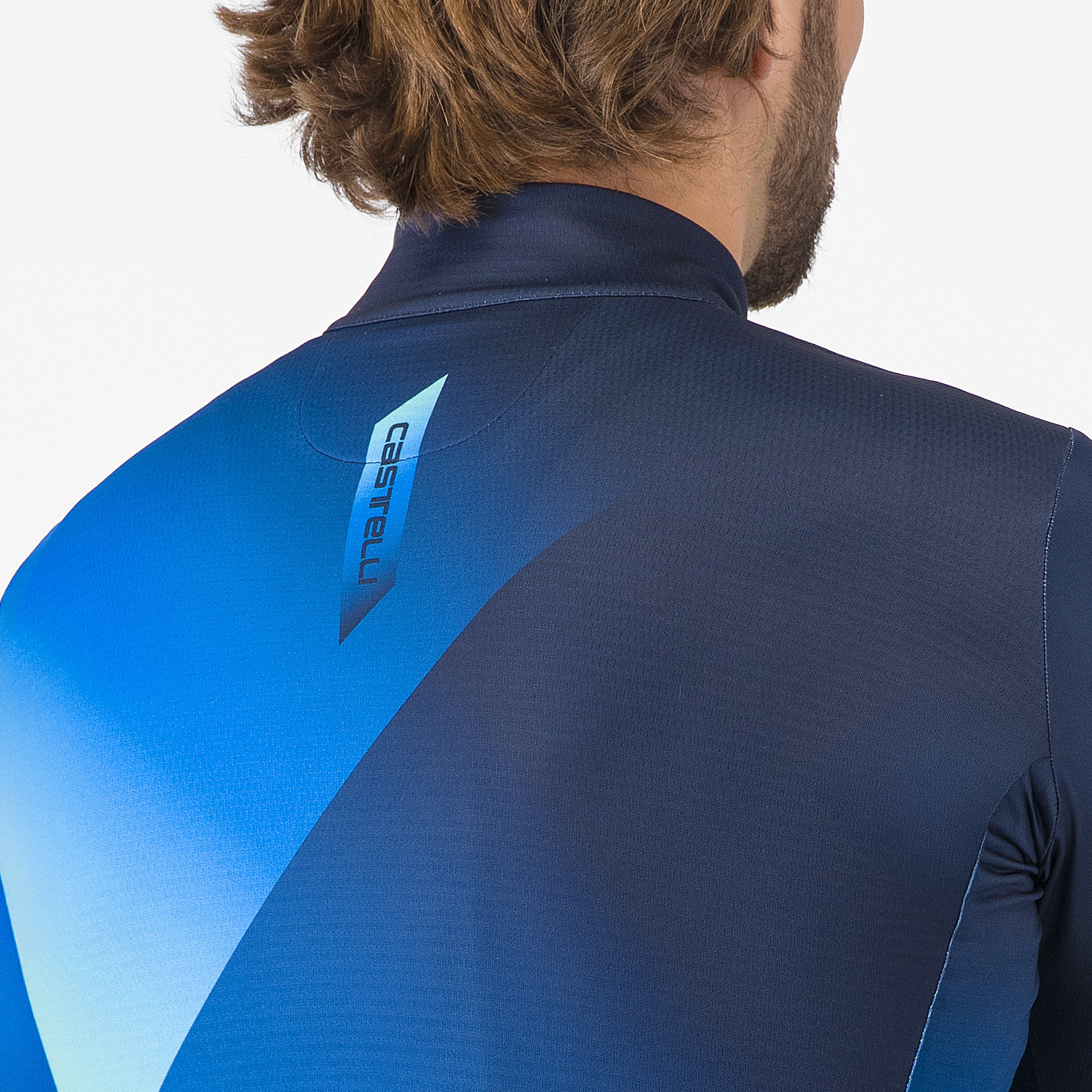 Amplify thermal jersey - belgian blue/azzurro italia-po - castelli
