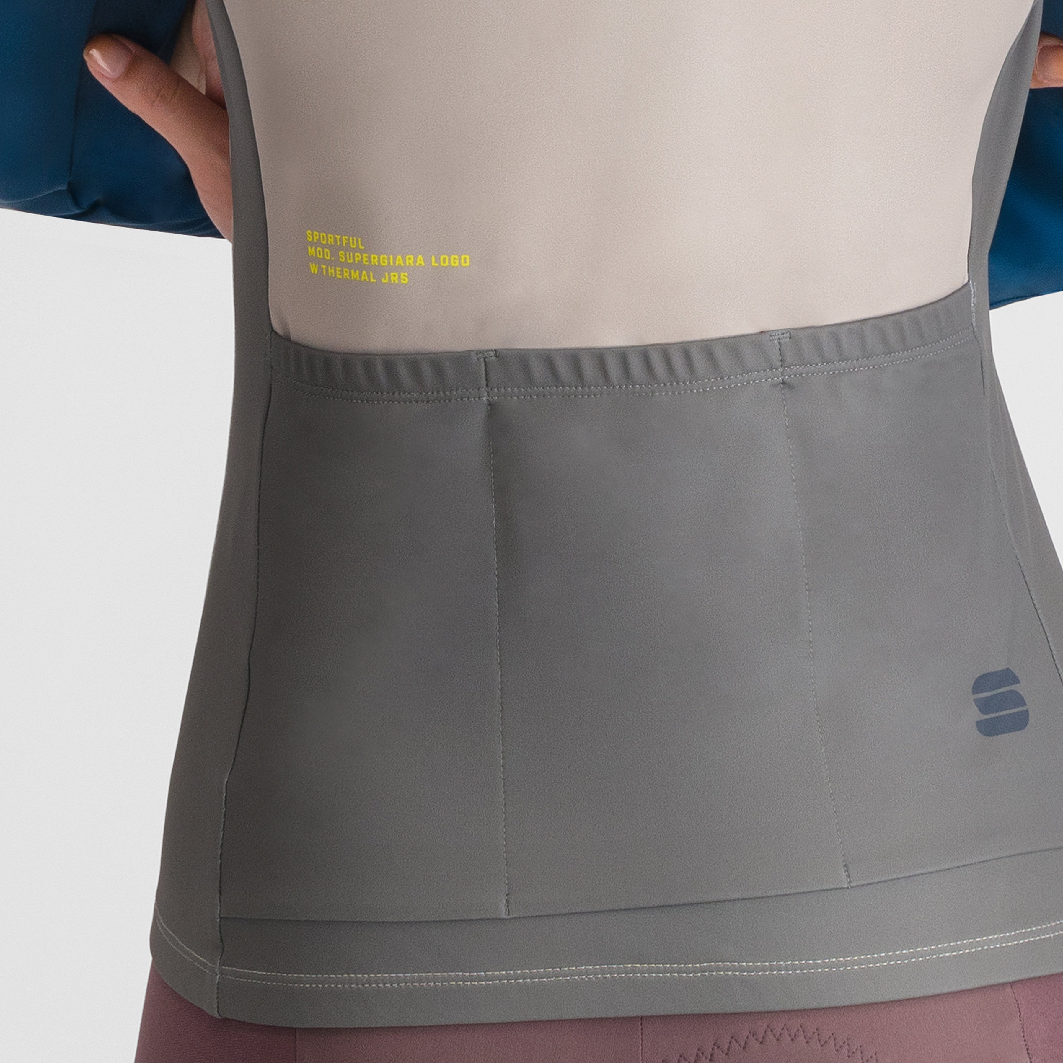 Supergiara logo thermal w jersey - sand - sportful