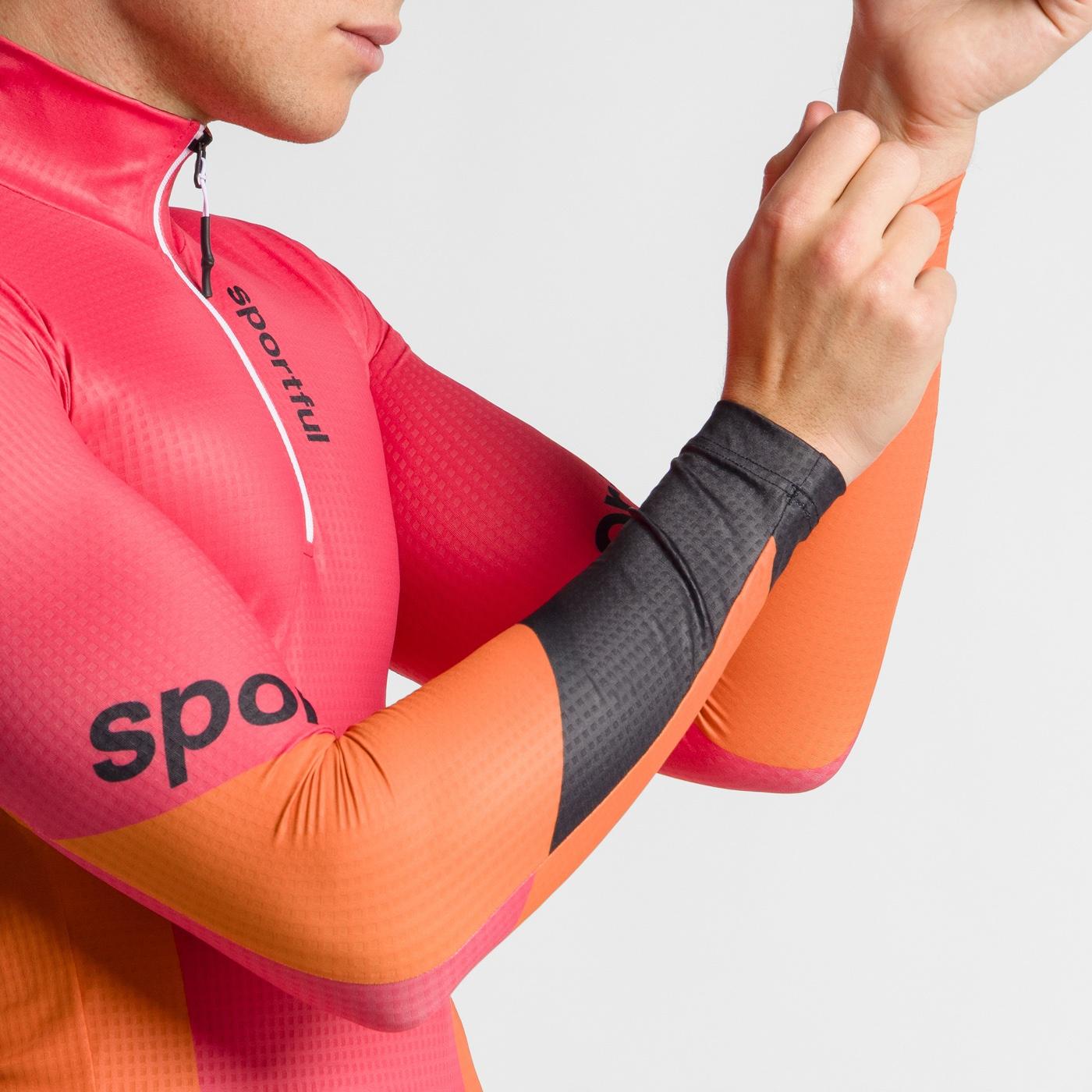 Apex 2 jersey - phoenix glow/copper blaze/blac - sportful