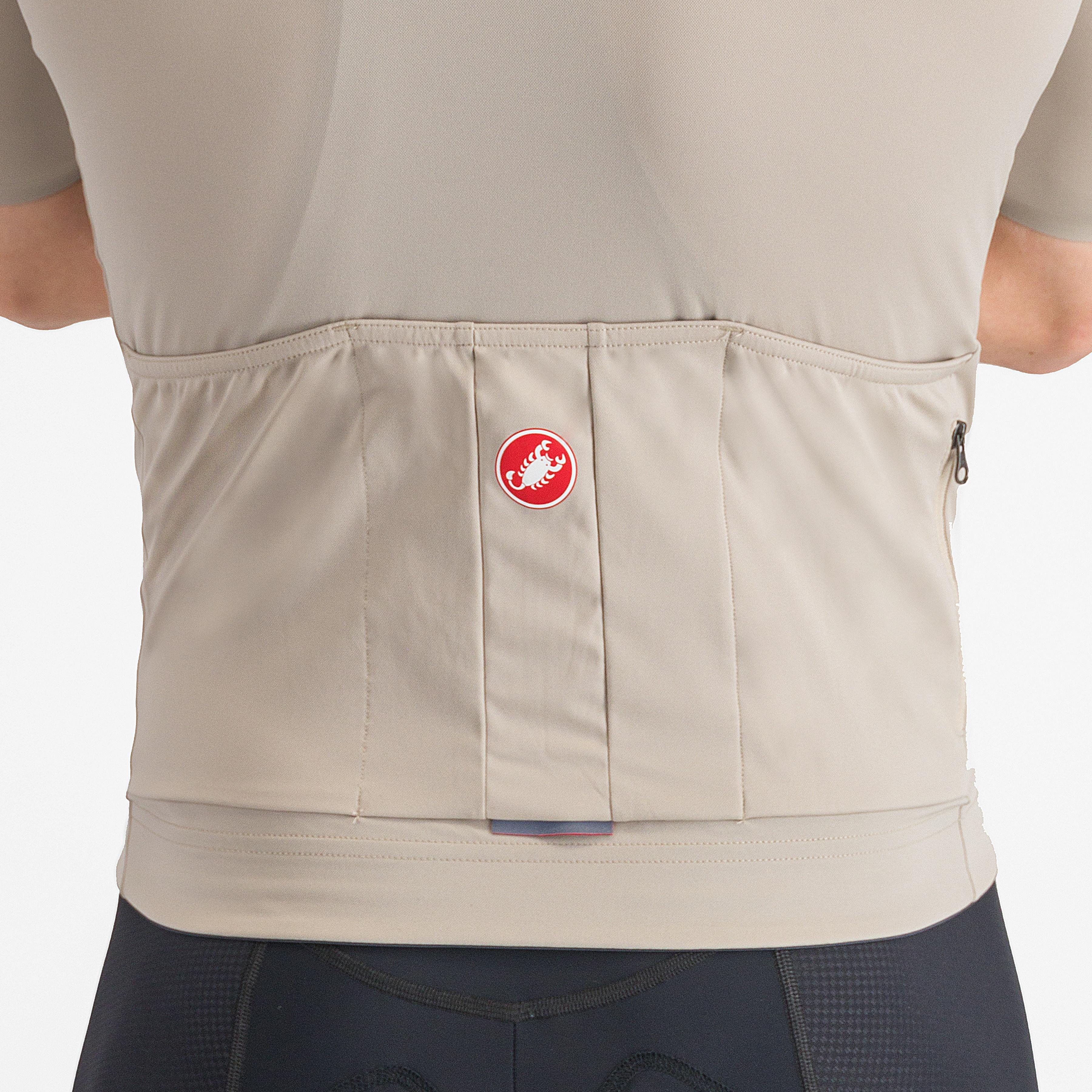 Prologo lite jersey - clay/gunmetal gray - castelli
