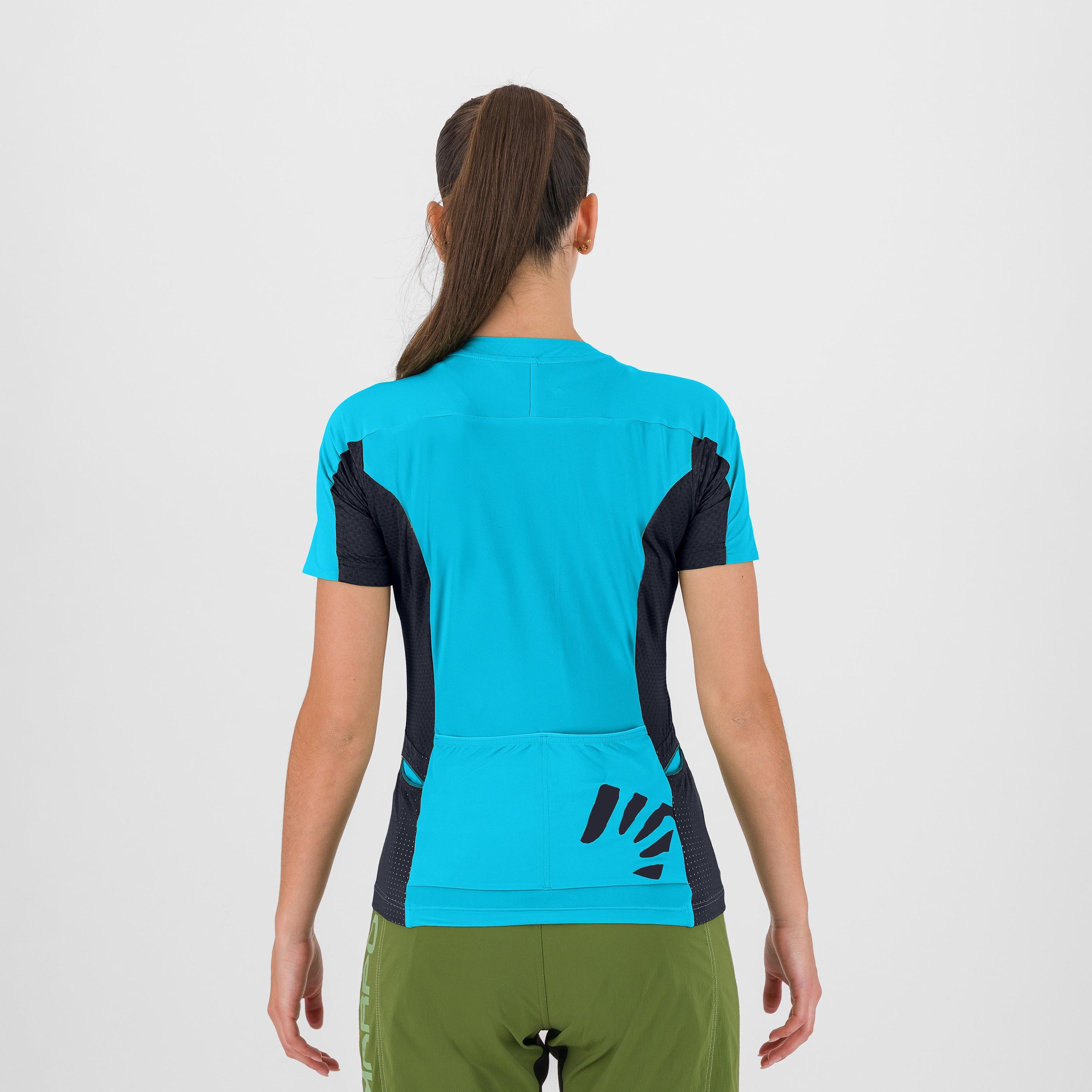 Pralongia evo w jersey - blue atoll/sky captain - karpos