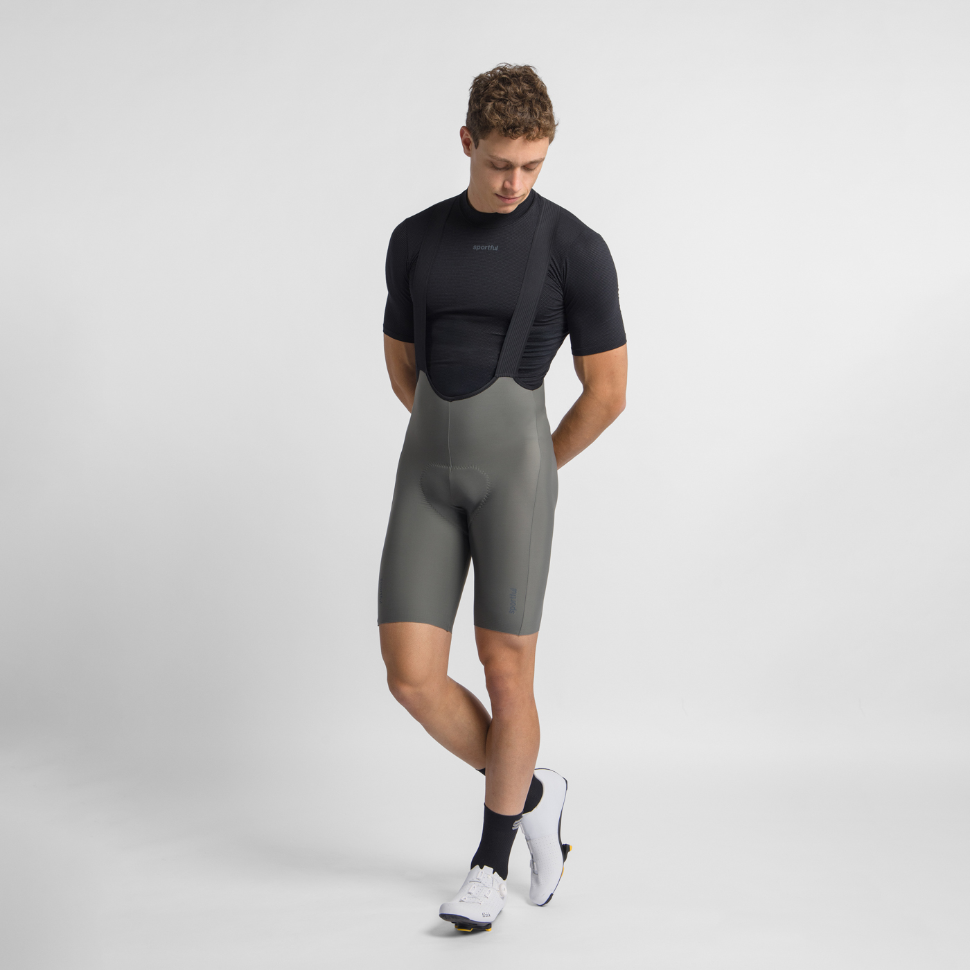 Srk shift bibshort - gun metal - sportful