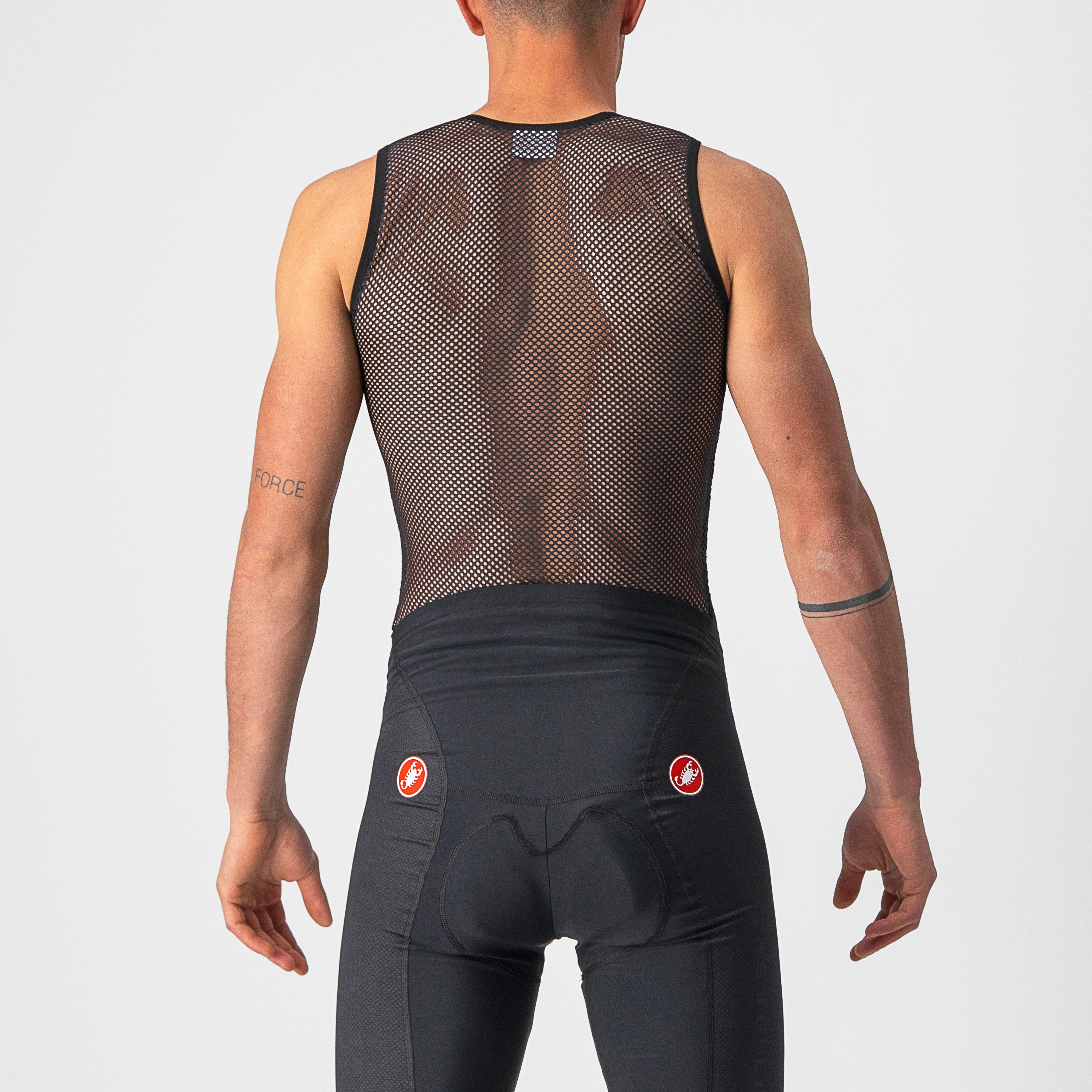 Core mesh 3 sleeveless - black - castelli