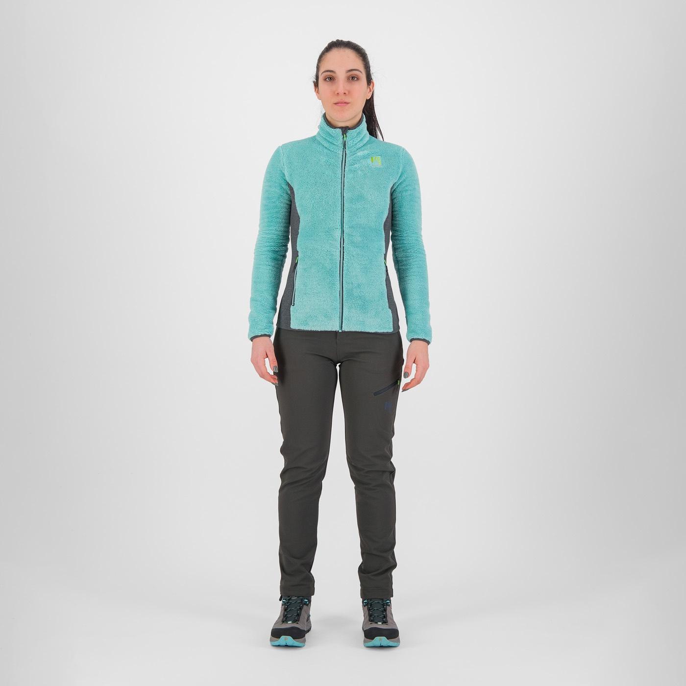 Vertice w  fleece - aqua sky - karpos