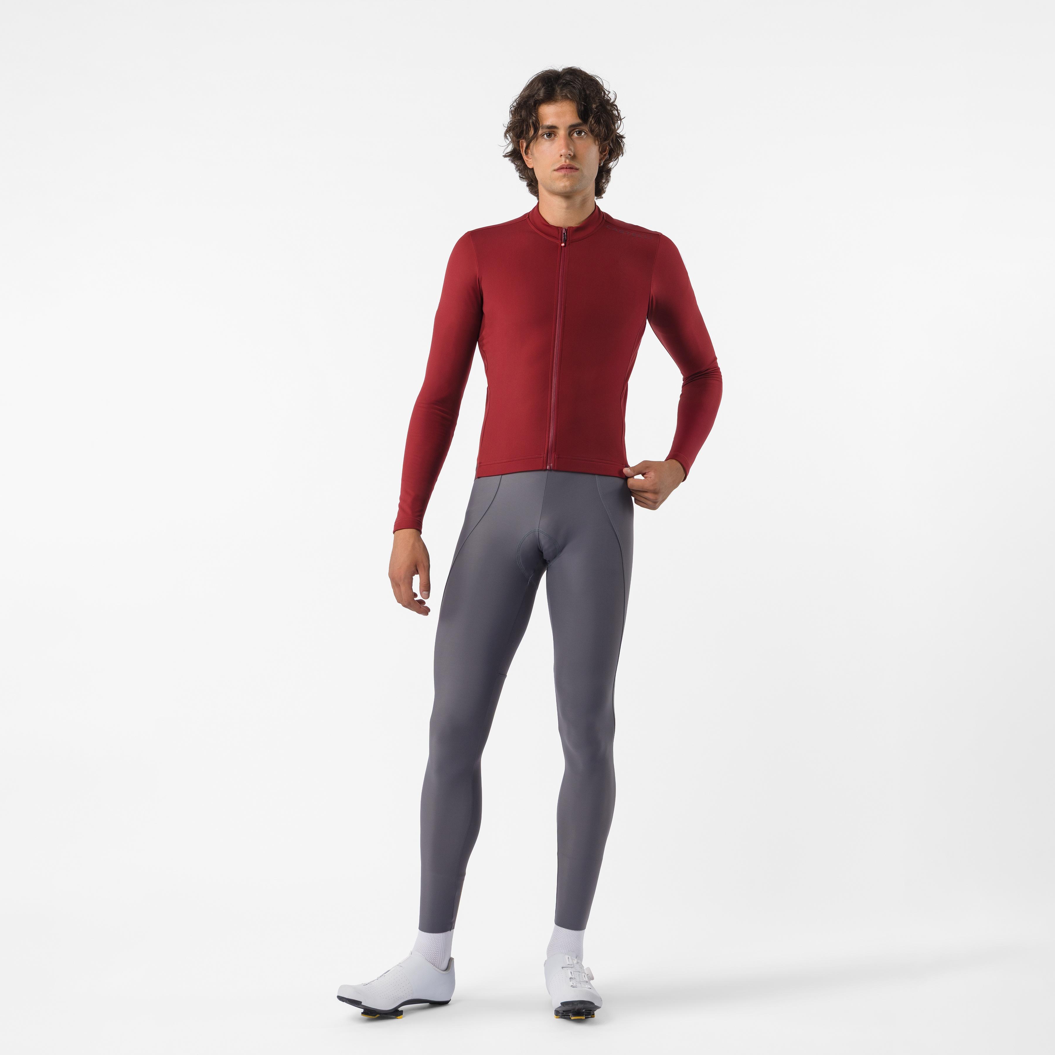 Espresso thermal 2 jersey - garnet - castelli