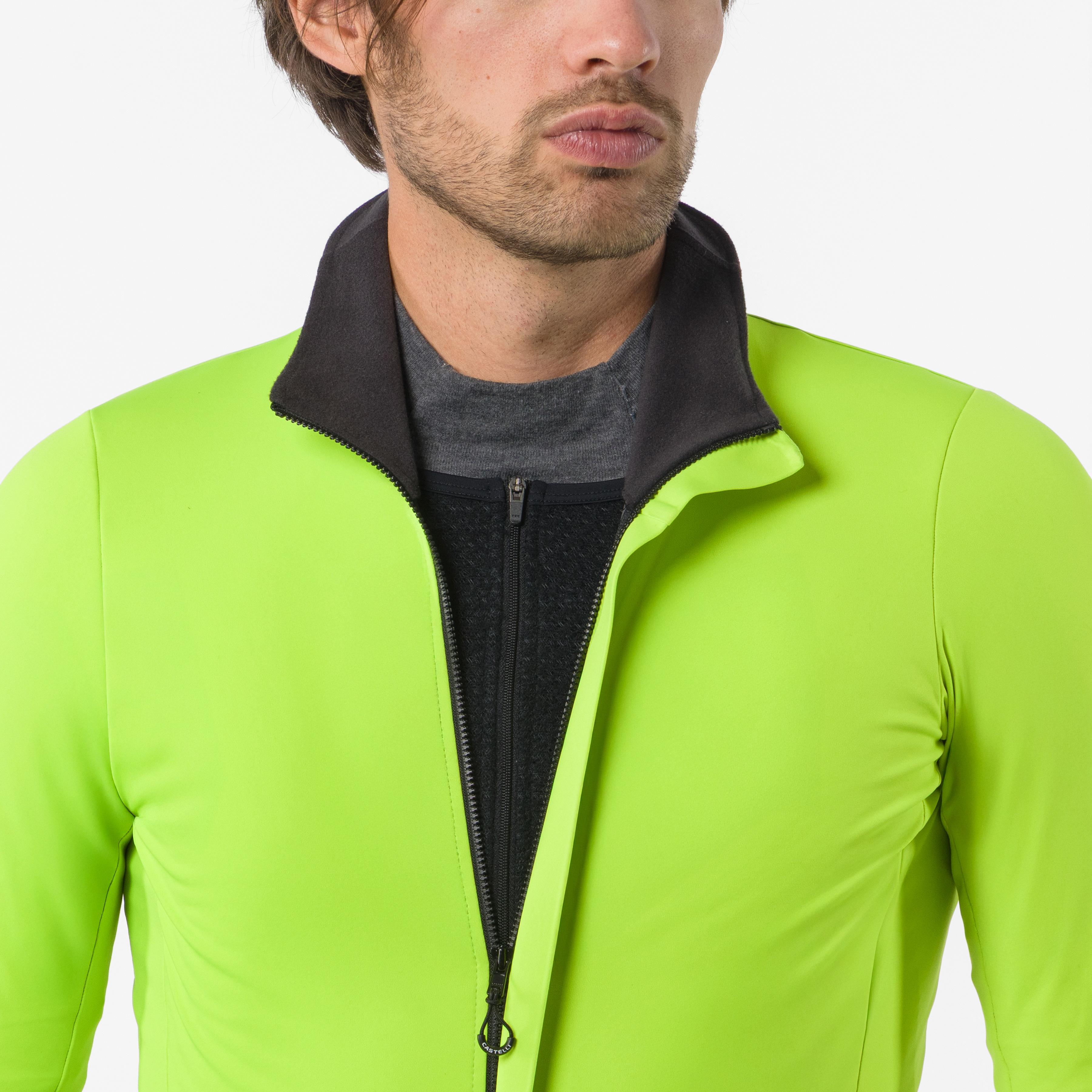 Alpha 150 jacket - electric lime/black - castelli