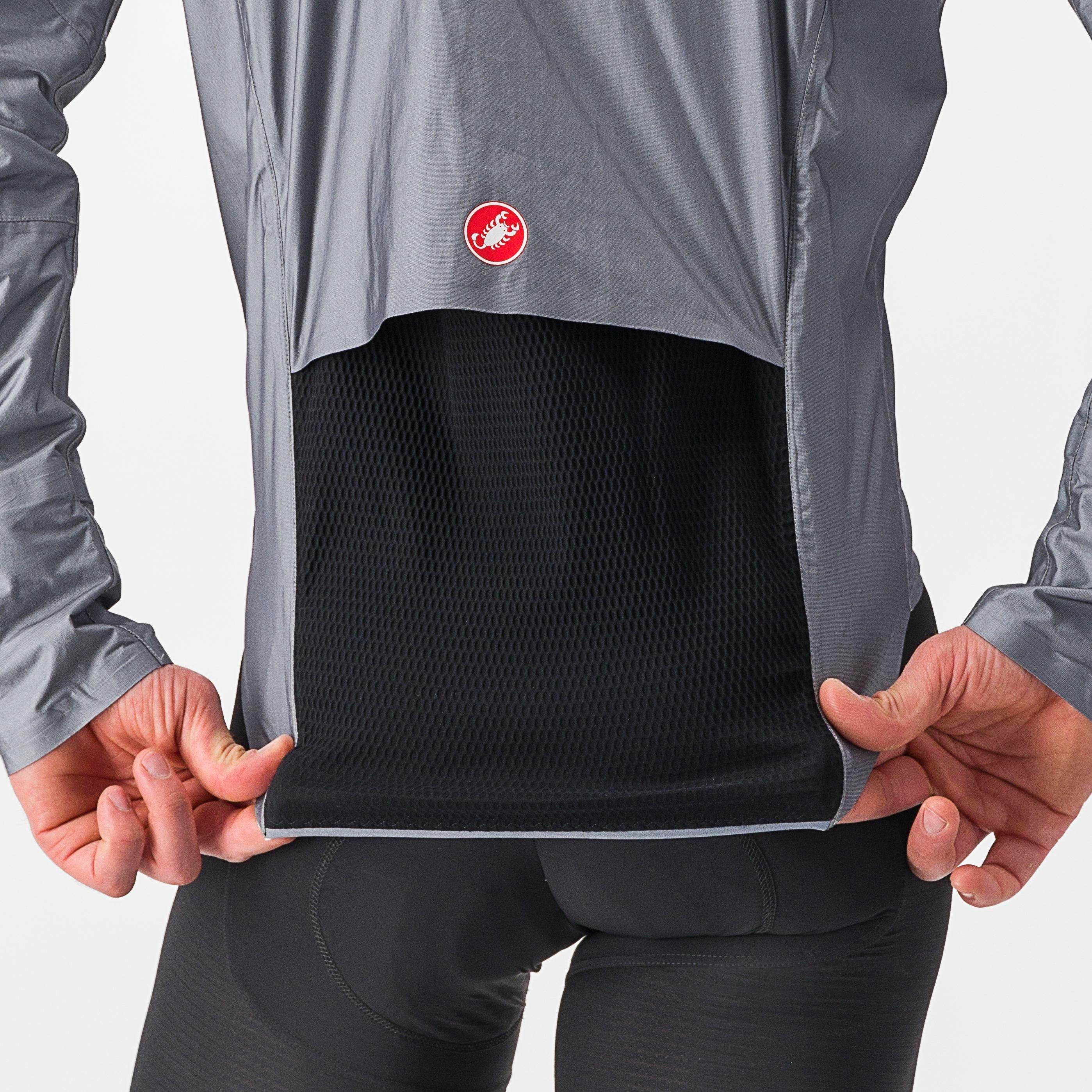 Tempesta lite jacket - gray - castelli