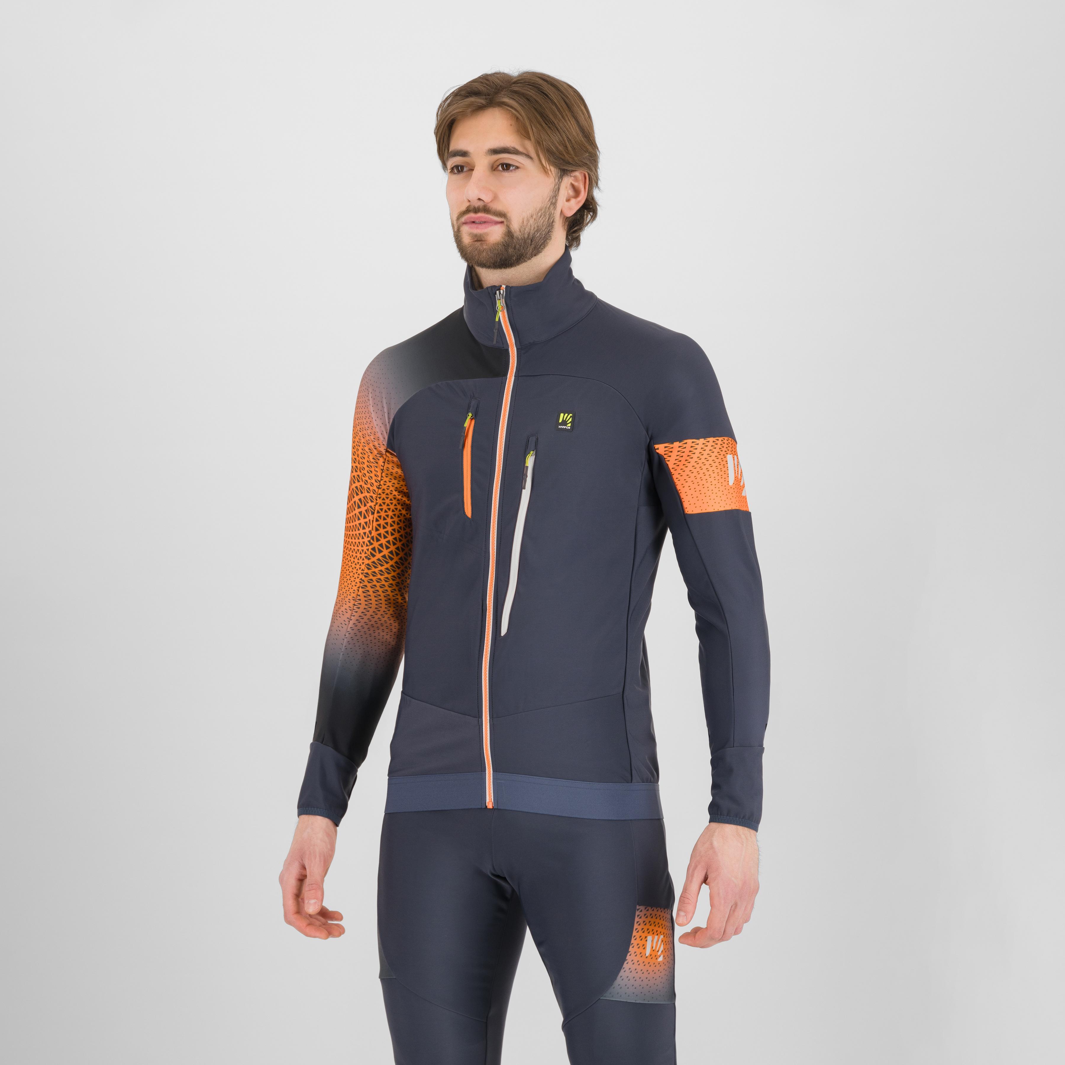 Alagna 2.0 jacket - woodl.gray/vibr.orange - karpos
