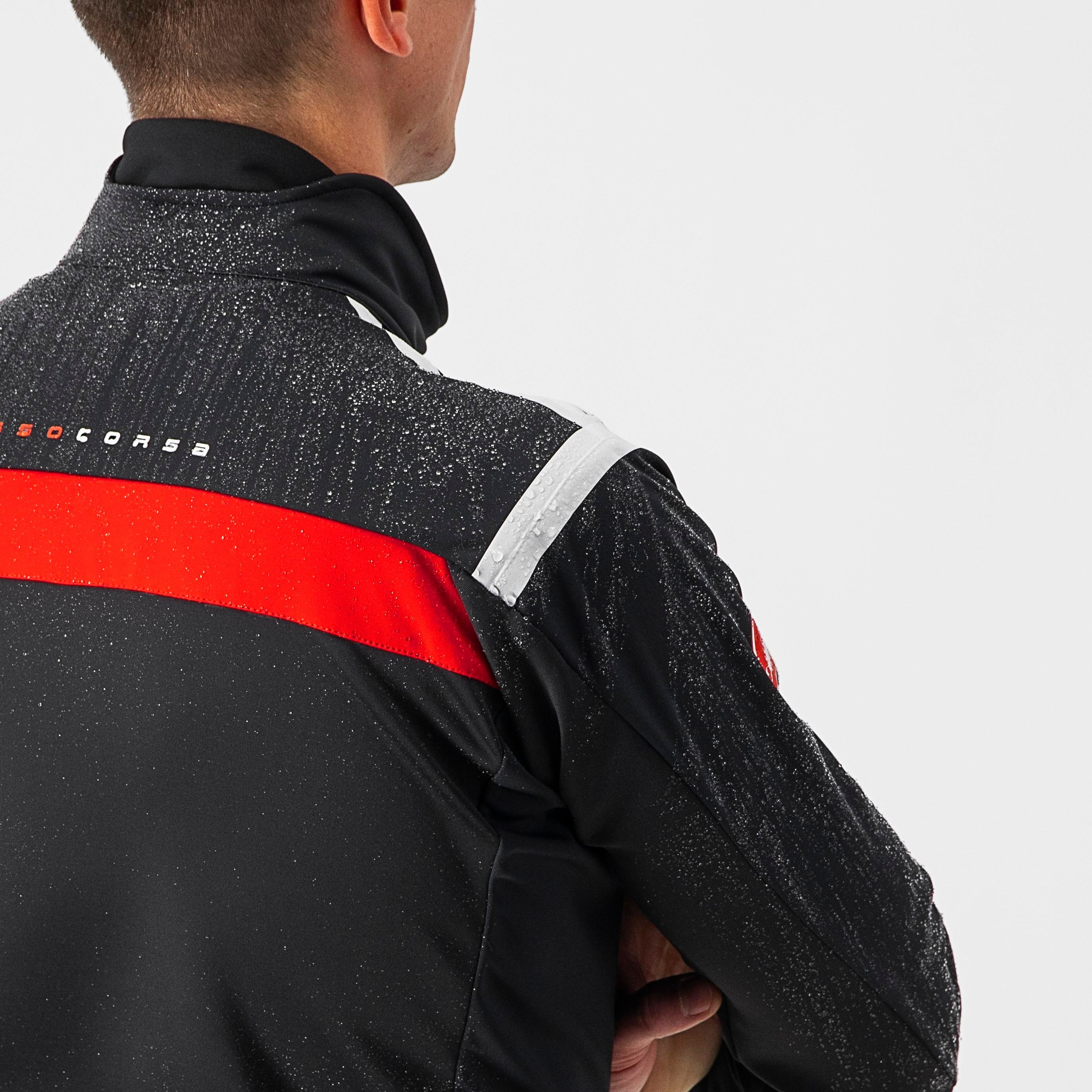 Alpha ros 2 light jacket - light black/white-black - castelli