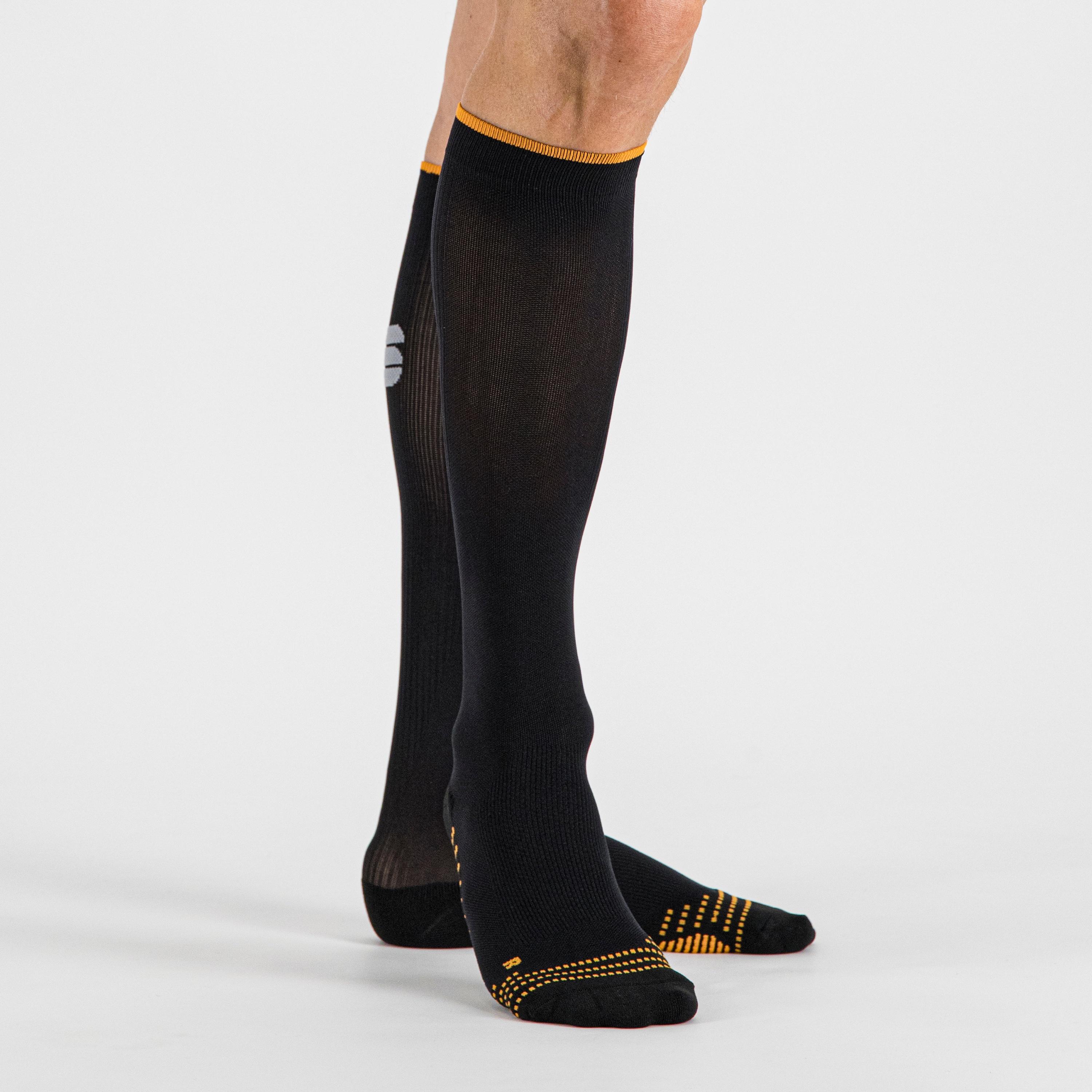 Recovery socks - black orange sdr - sportful