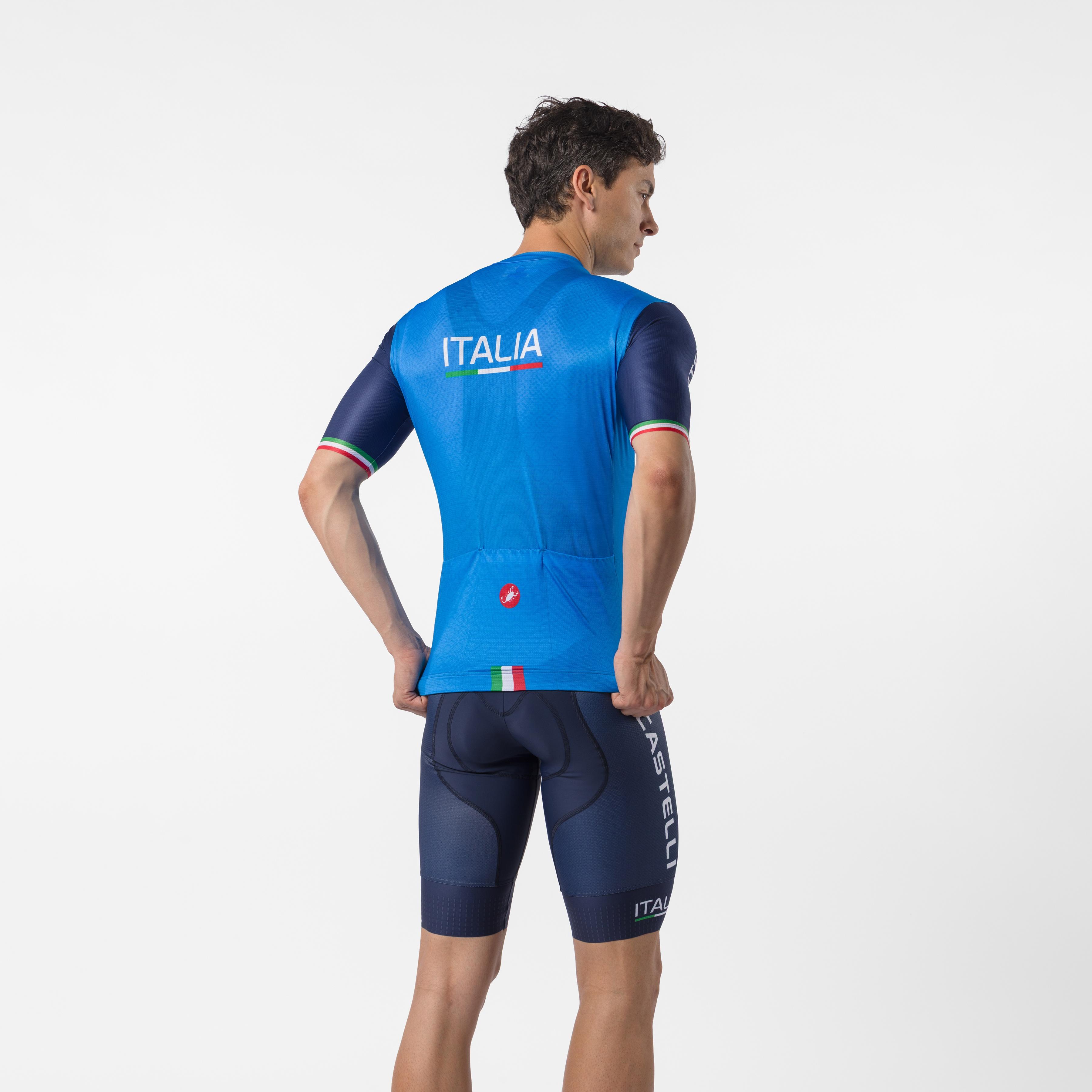 Competizione 2 bibshort - belgian blue - castelli
