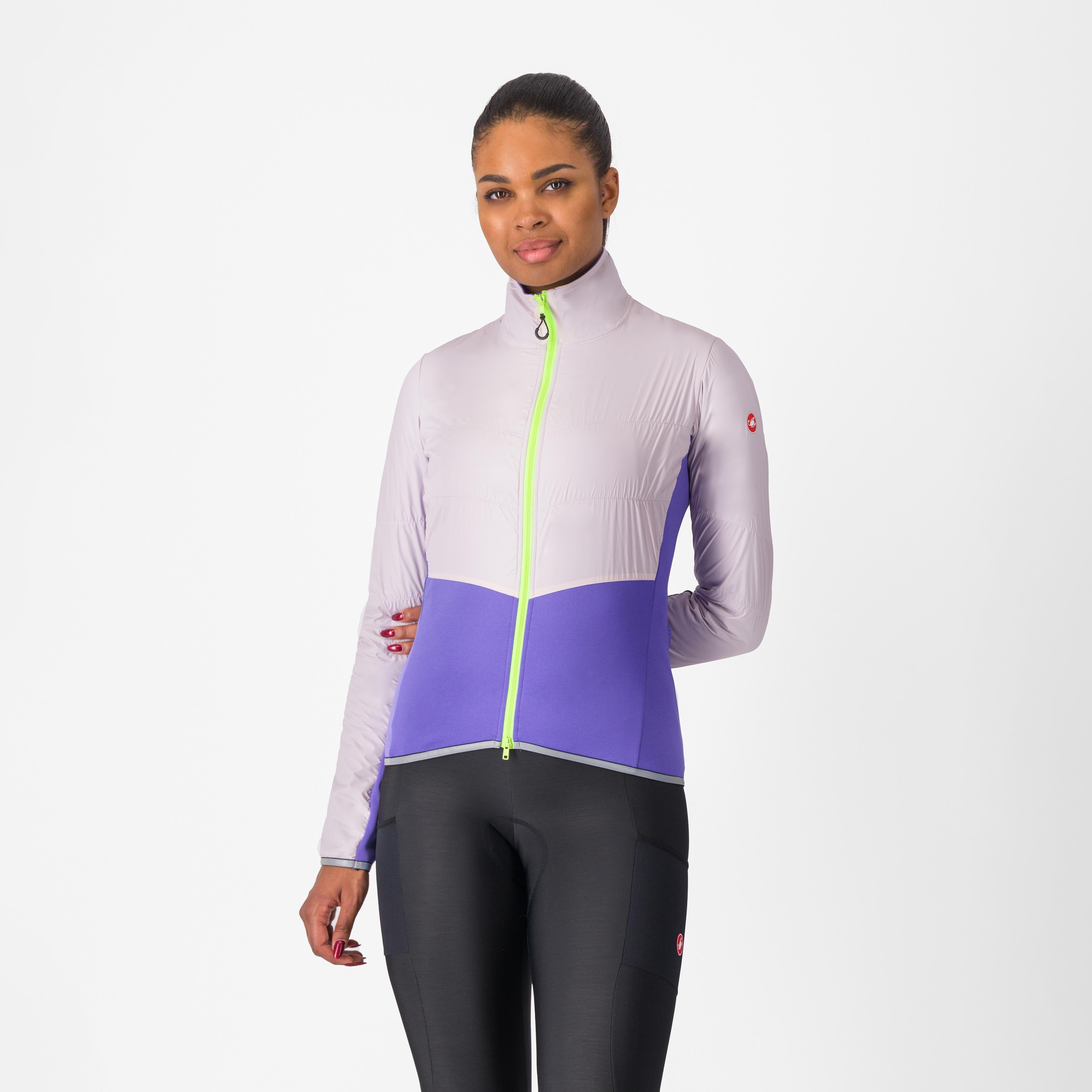 Unlimited w jacket - powder rose/ultraviolet-electr - castelli