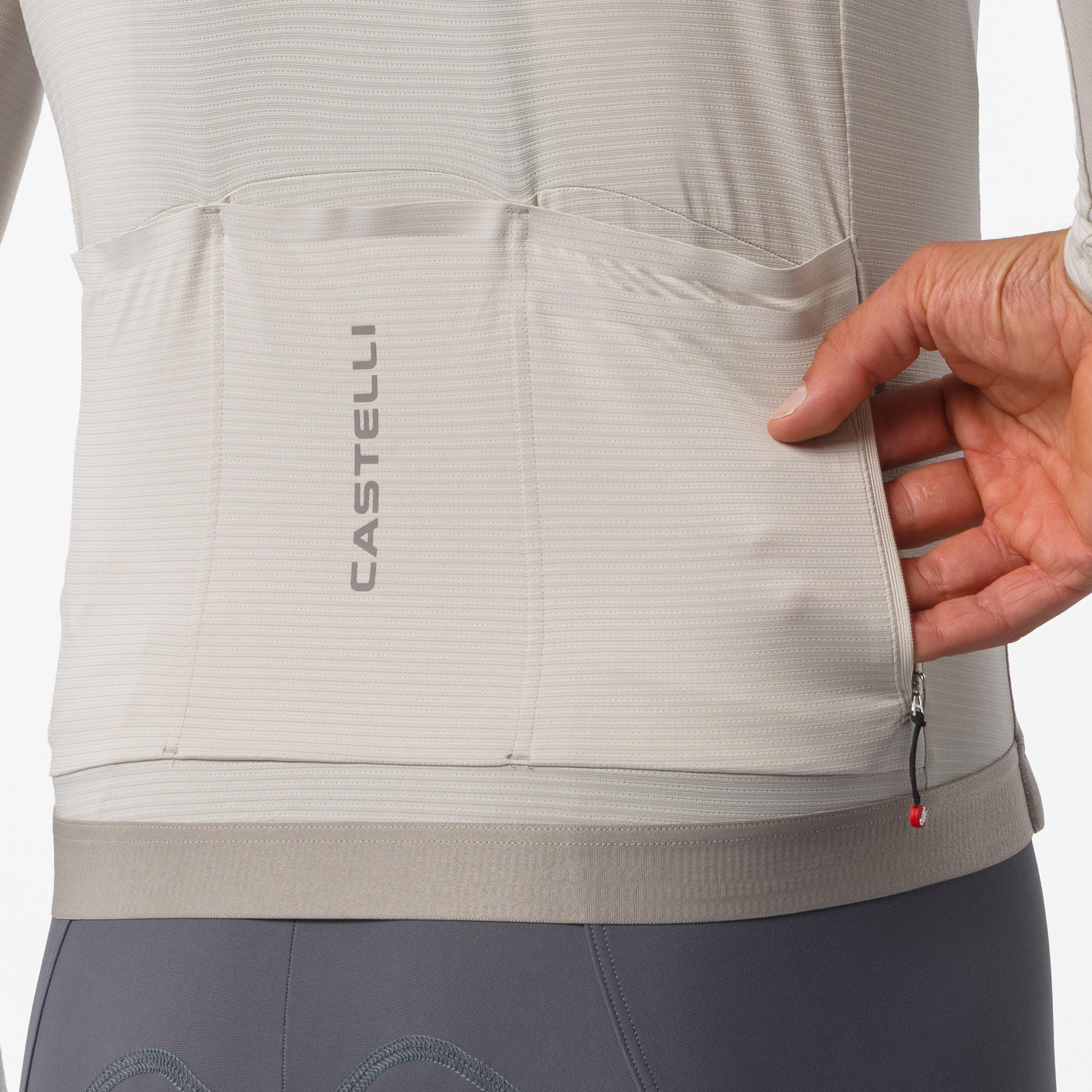 Espresso 2 ls jersey - silver moon - castelli