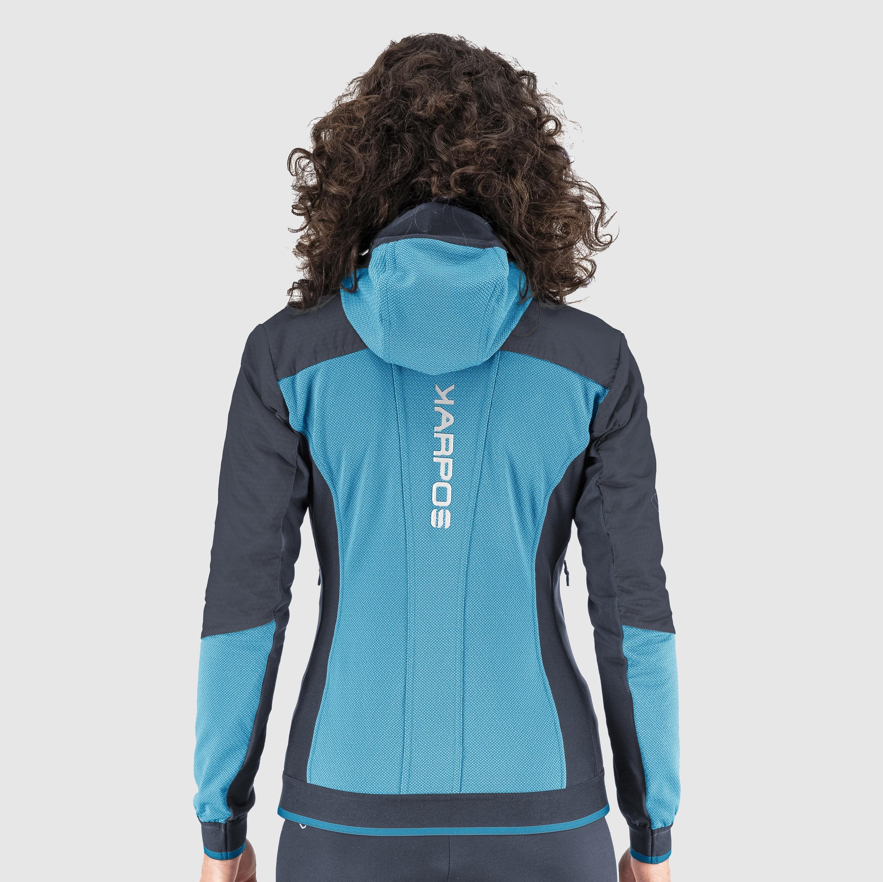 Alagna plus evo w jacket - blue atoll/dark slate - karpos