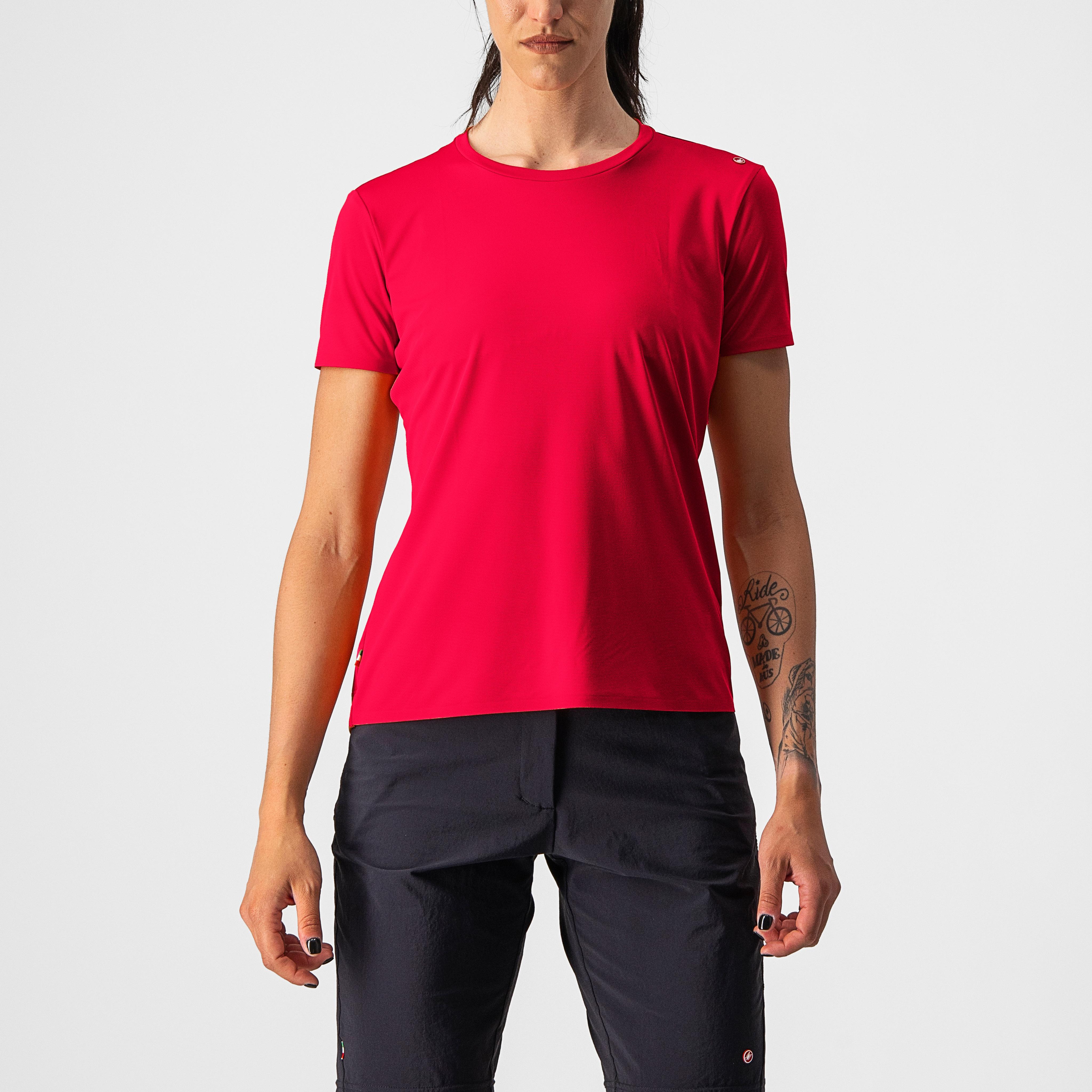 Tech 2 w tee - hibiscus - castelli