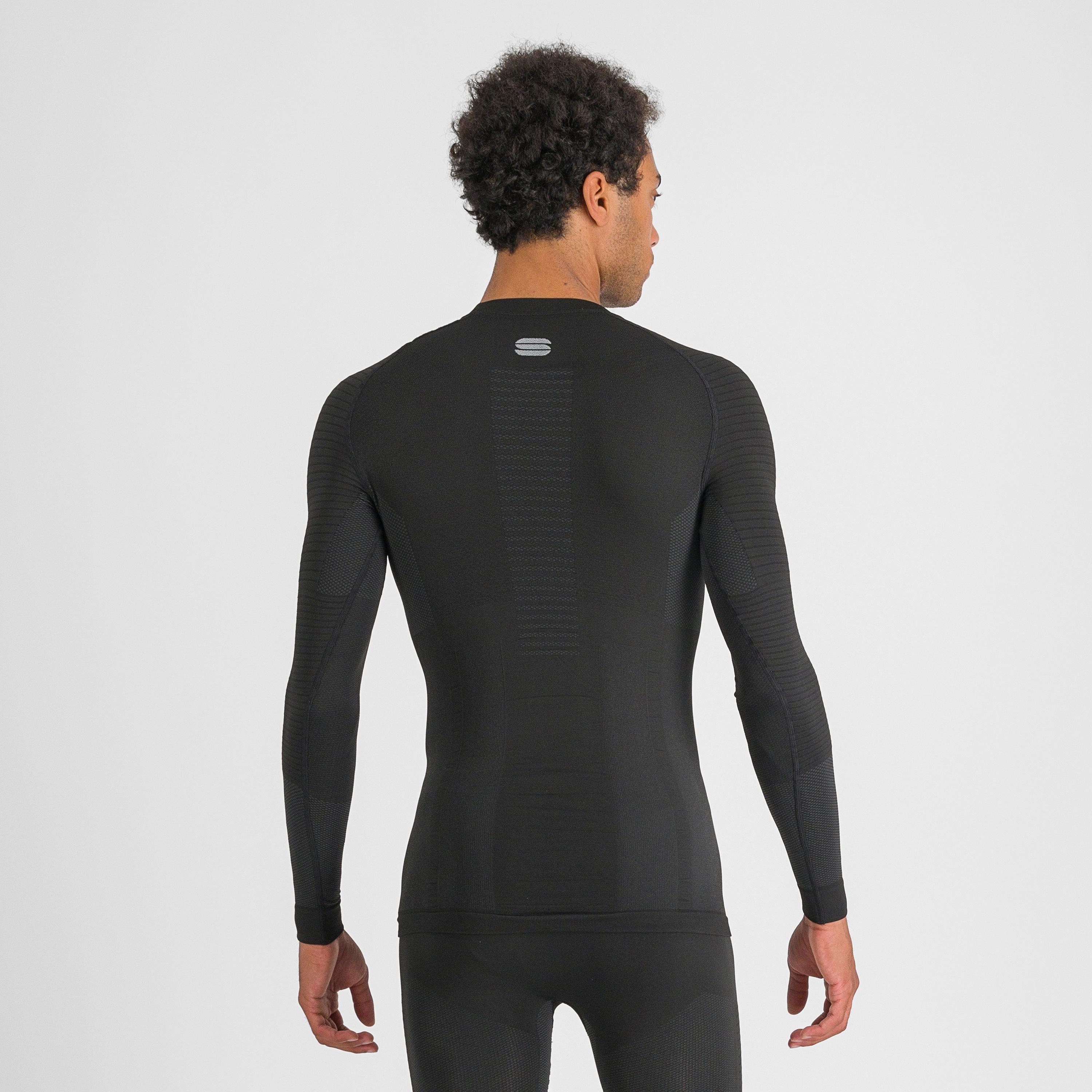 2nd skin tee long sleeve - black - sportful