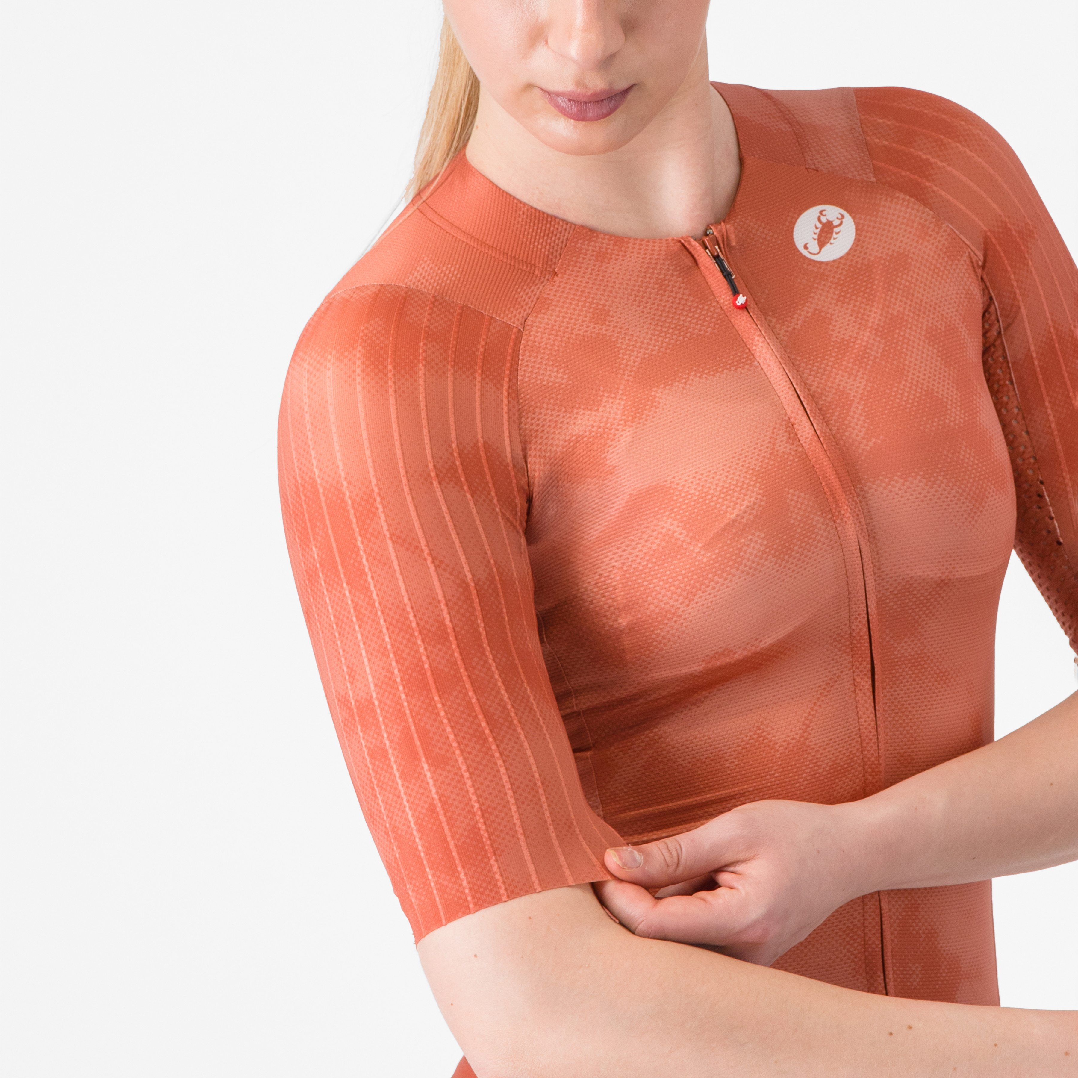 Aero race 8s w jersey - paprika - castelli
