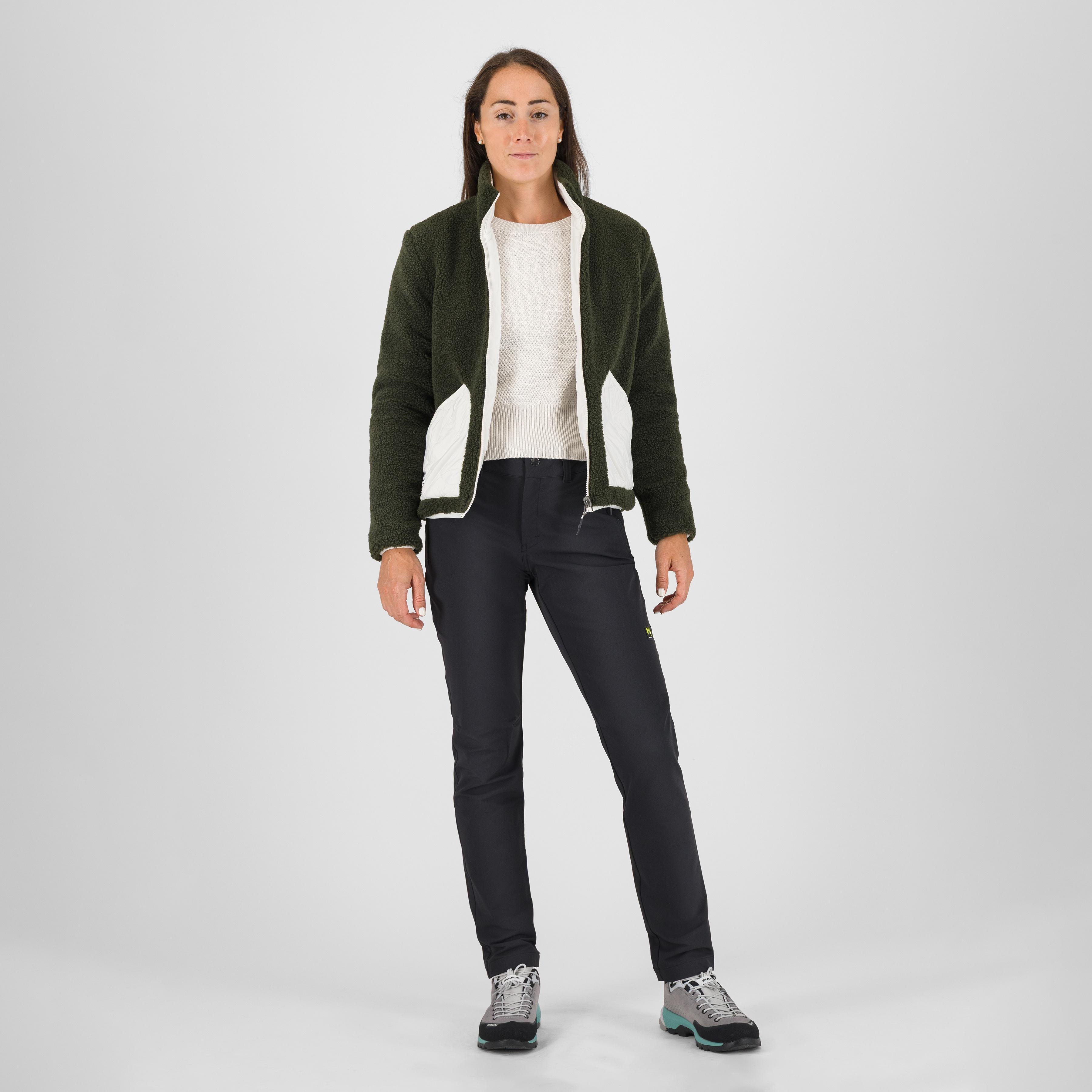 Sennes w jacket - vaporous gray/four leafe - karpos
