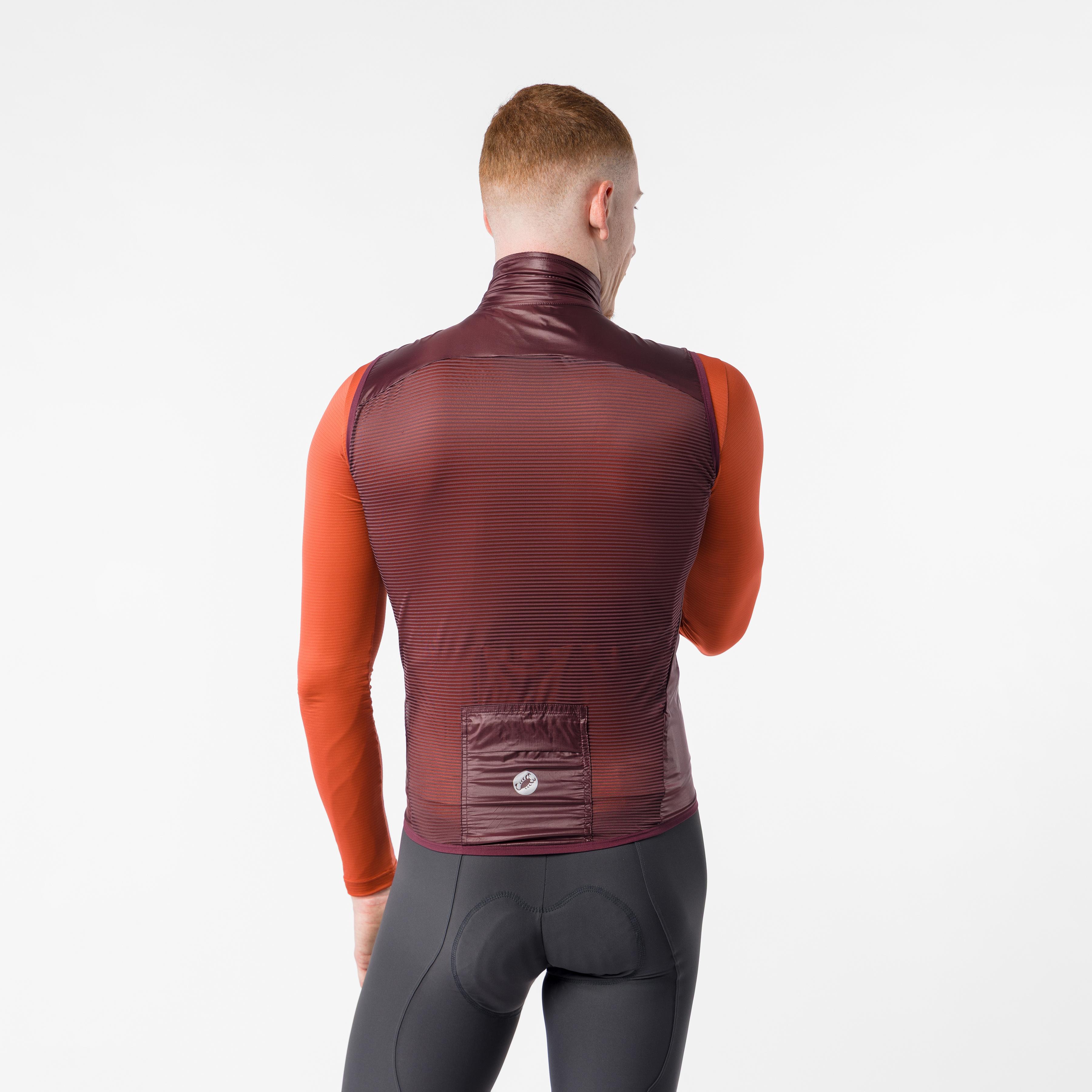 Aria 2 vest - deep bordeaux - castelli