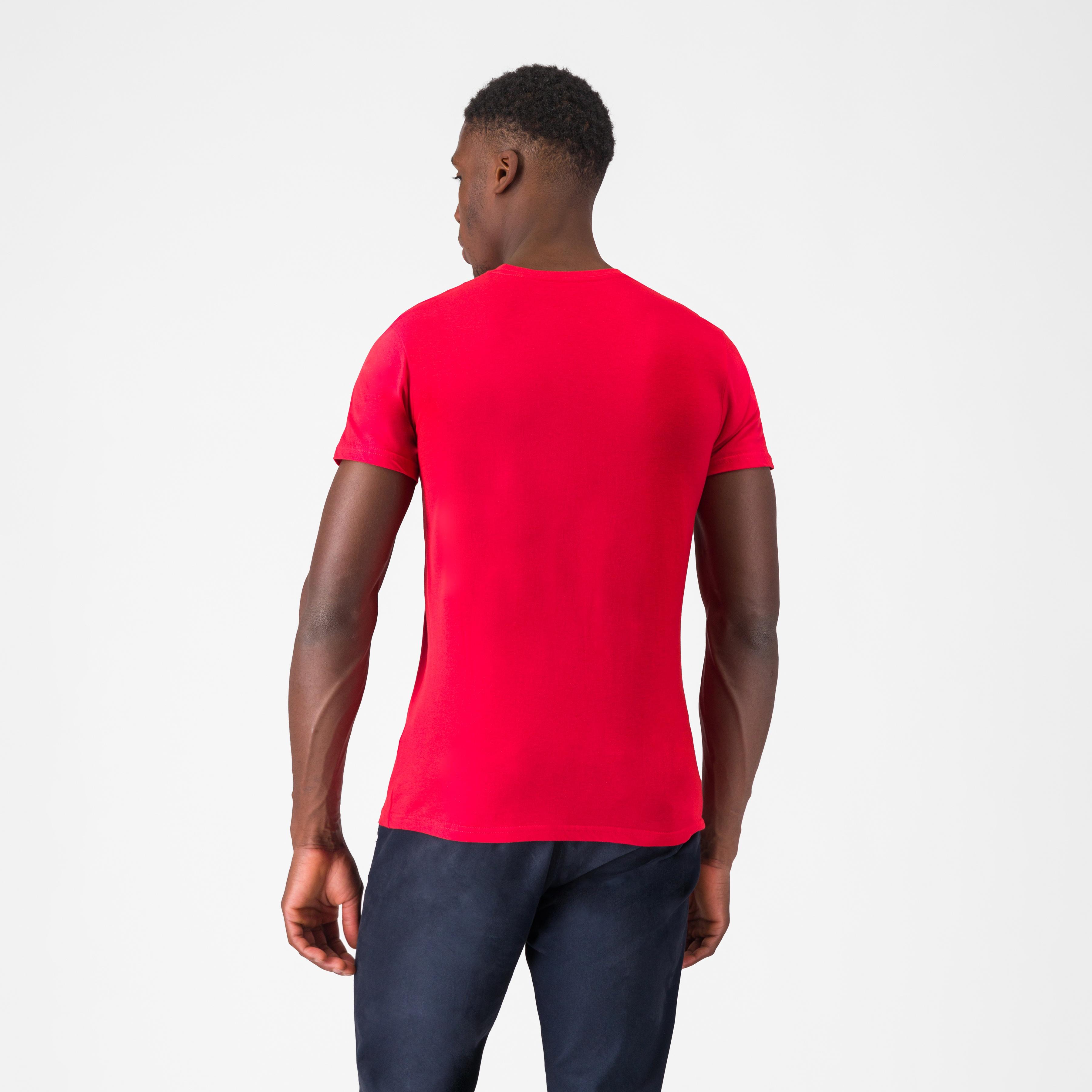 Castelli classico tee - red - castelli